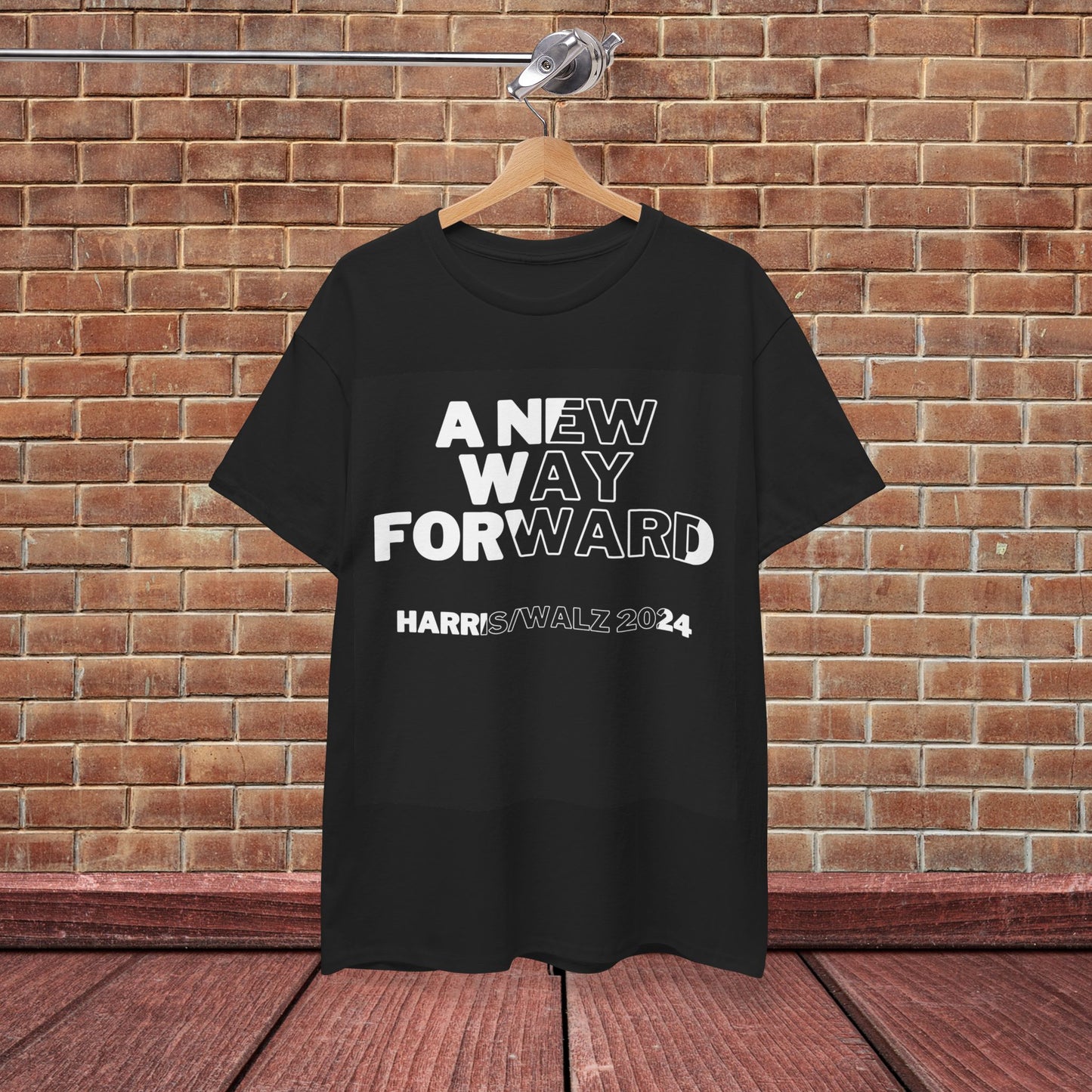 New Way Forward Shirt- We're Not Going Back Tee-  Democrat Presidential Election T-Shirt