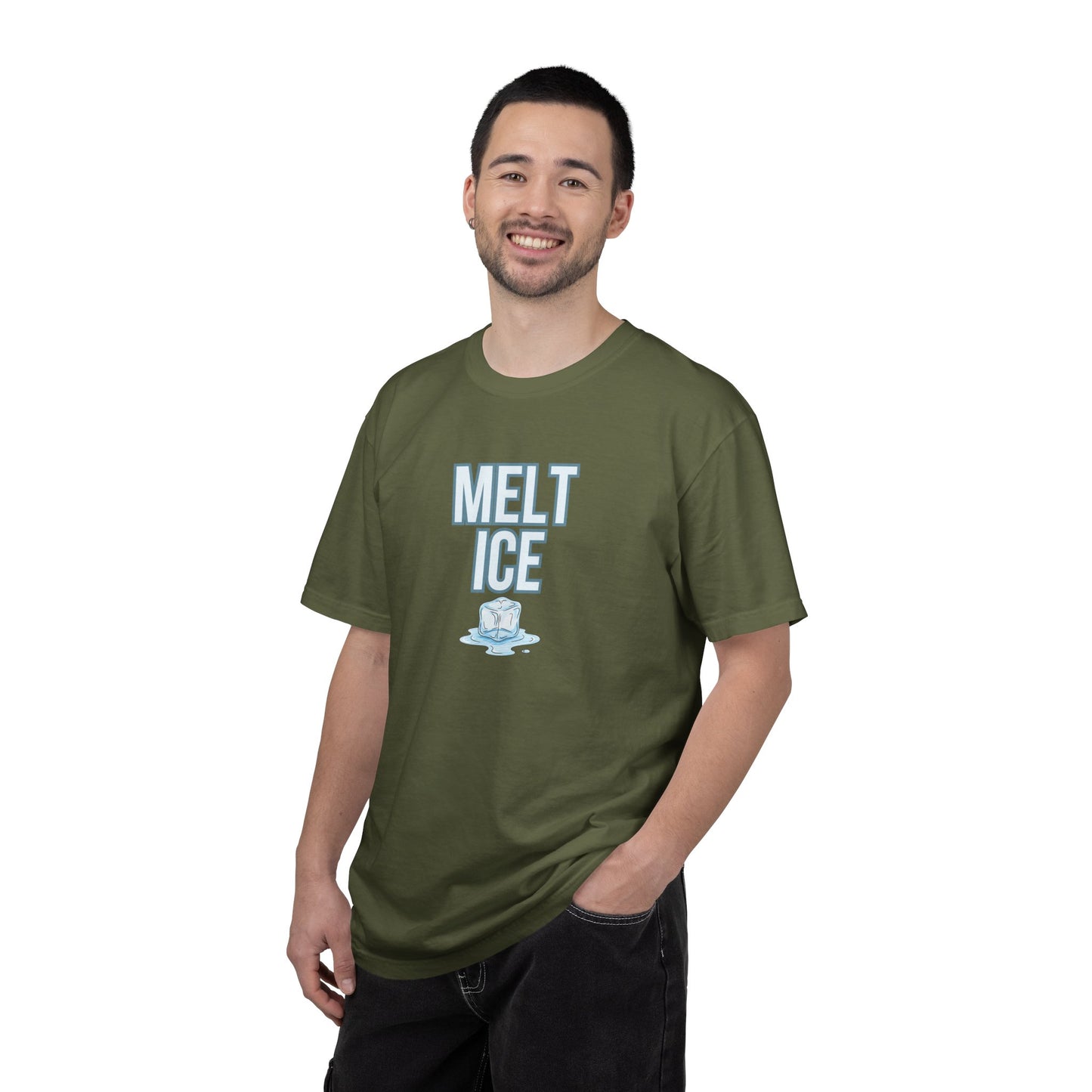 Melt ICE Tee Protest Shirt Foxtrot Delta Tango F*ck Donald Trump Anti-Fascism Abolish Icestapo Comfort Colors Ring-Spun Cotton Tshirt