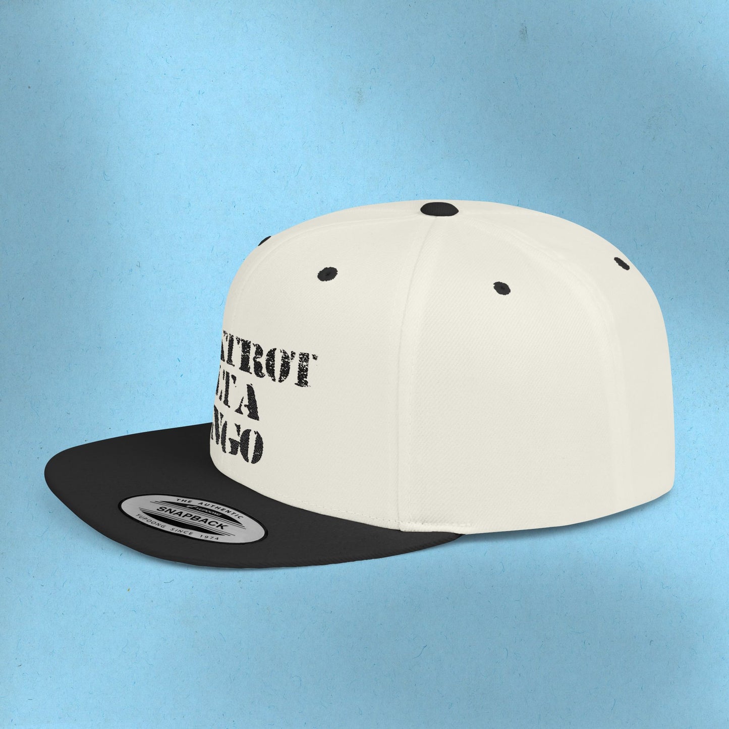 FDT Protest Cap Foxtrot Delta Tango Embroidery Hat Anti-Trump Merch Social Justice Cap Protest Gear Anti-Fascism Resistance Snapback Hat