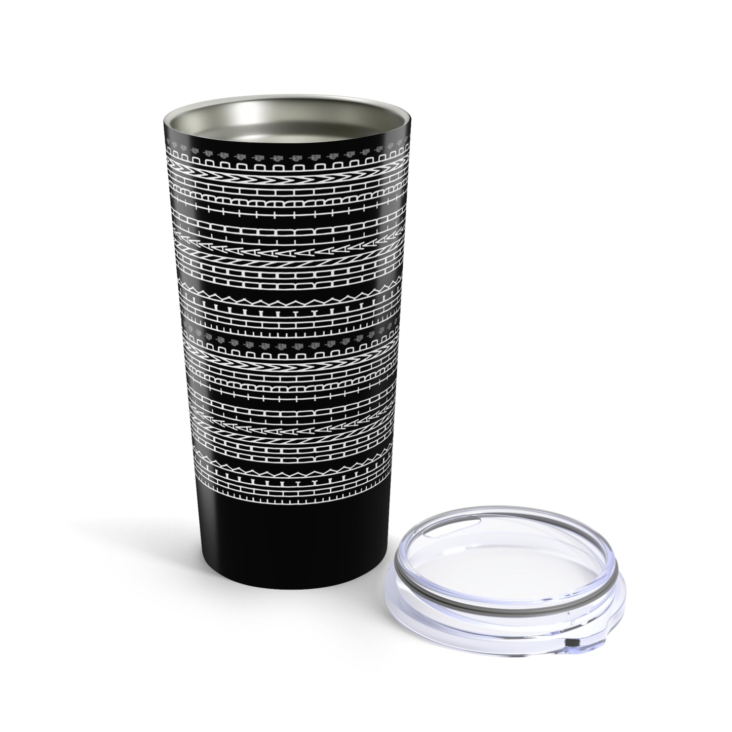 FDT Tumbler Hidden Message Mug Fuck Donald Trump Tumbler 20oz Black Travel Mug Foxtrot Delta Tango Anti-Fascism Protest Coffee Cup Silver