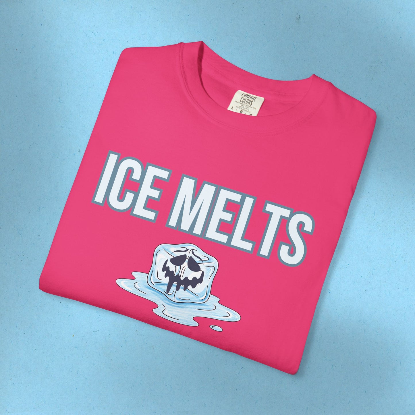 Ice Melts Tee Protest Shirt Foxtrot Delta Tango F*ck Donald Trump Anti-Fascism Abolish Icestapo Comfort Colors Ring-Spun Cotton Tshirt