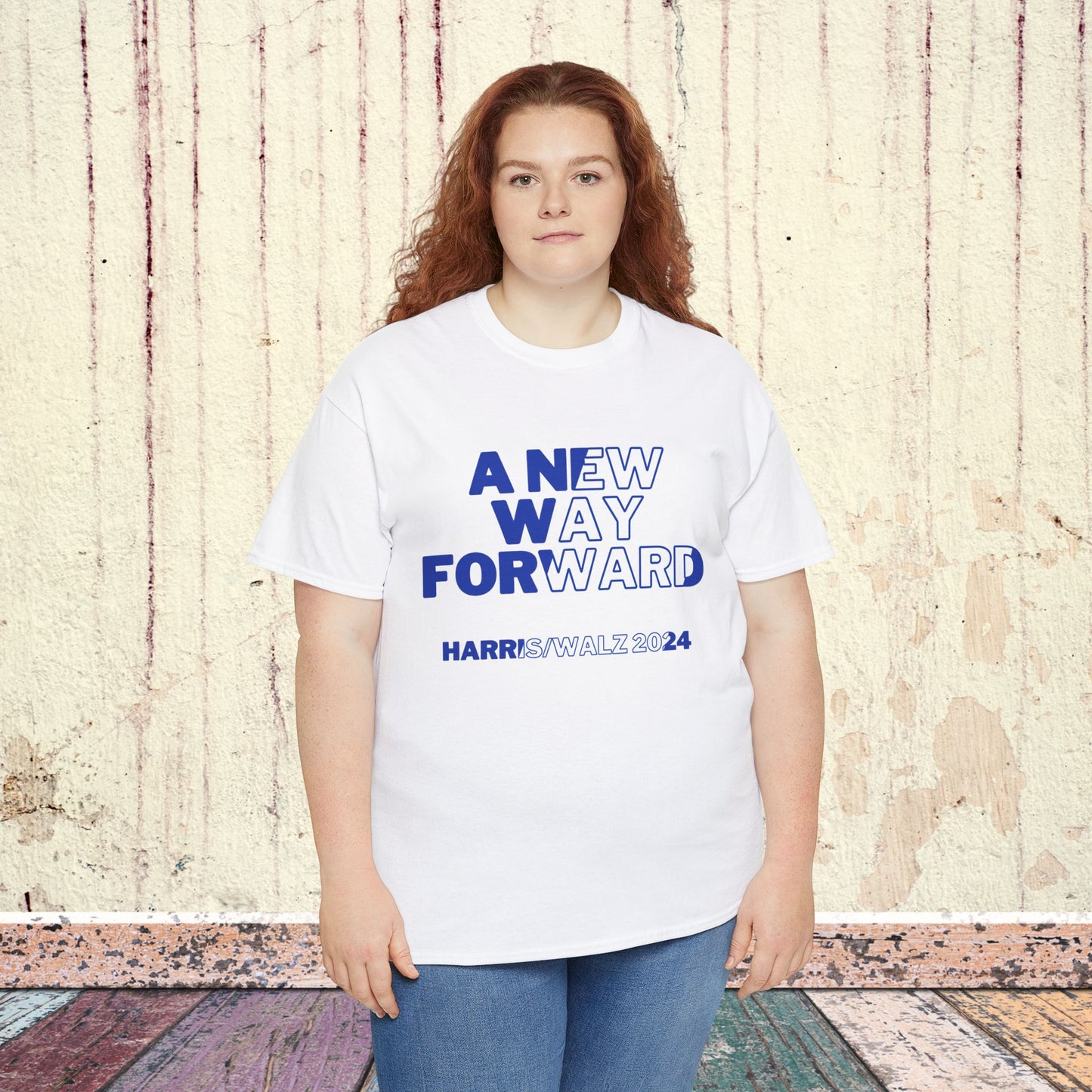 New Way Forward Shirt- We're Not Going Back Tee-  Democrat Presidential Election T-Shirt