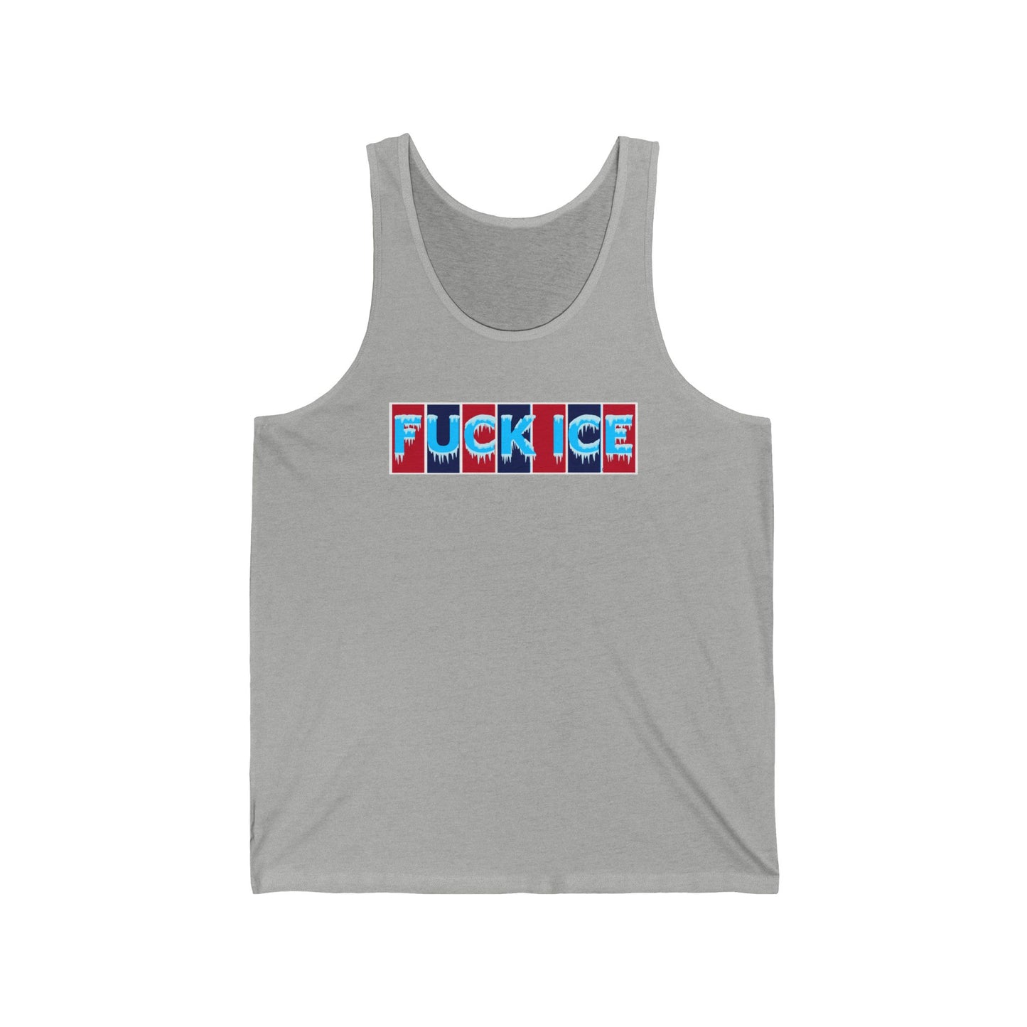 F*ck Ice Shirt Protest Tank Top Foxtrot Delta Tango Fck Donald Trump Social Justice Anti-Fascism Abolish Icestapo Sleeveless Cotton Apparel