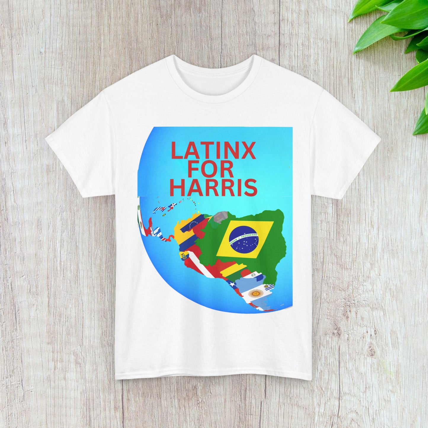 Latinx For Harris Shirt - Harris/Walz 2024 T-Shirt -  Democrat Presidential Election Tee