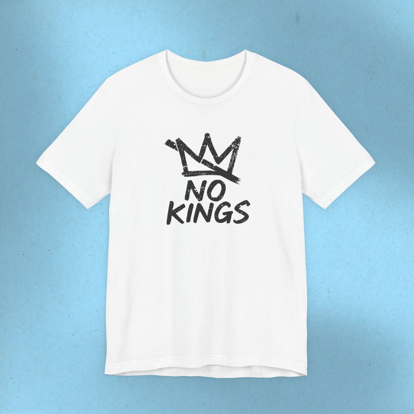 No Kings Tee No Kings in America Social Justice Shirt Protest Anti Trump Resistance Ring-Spun Cotton Protest TShirt Express Shipping