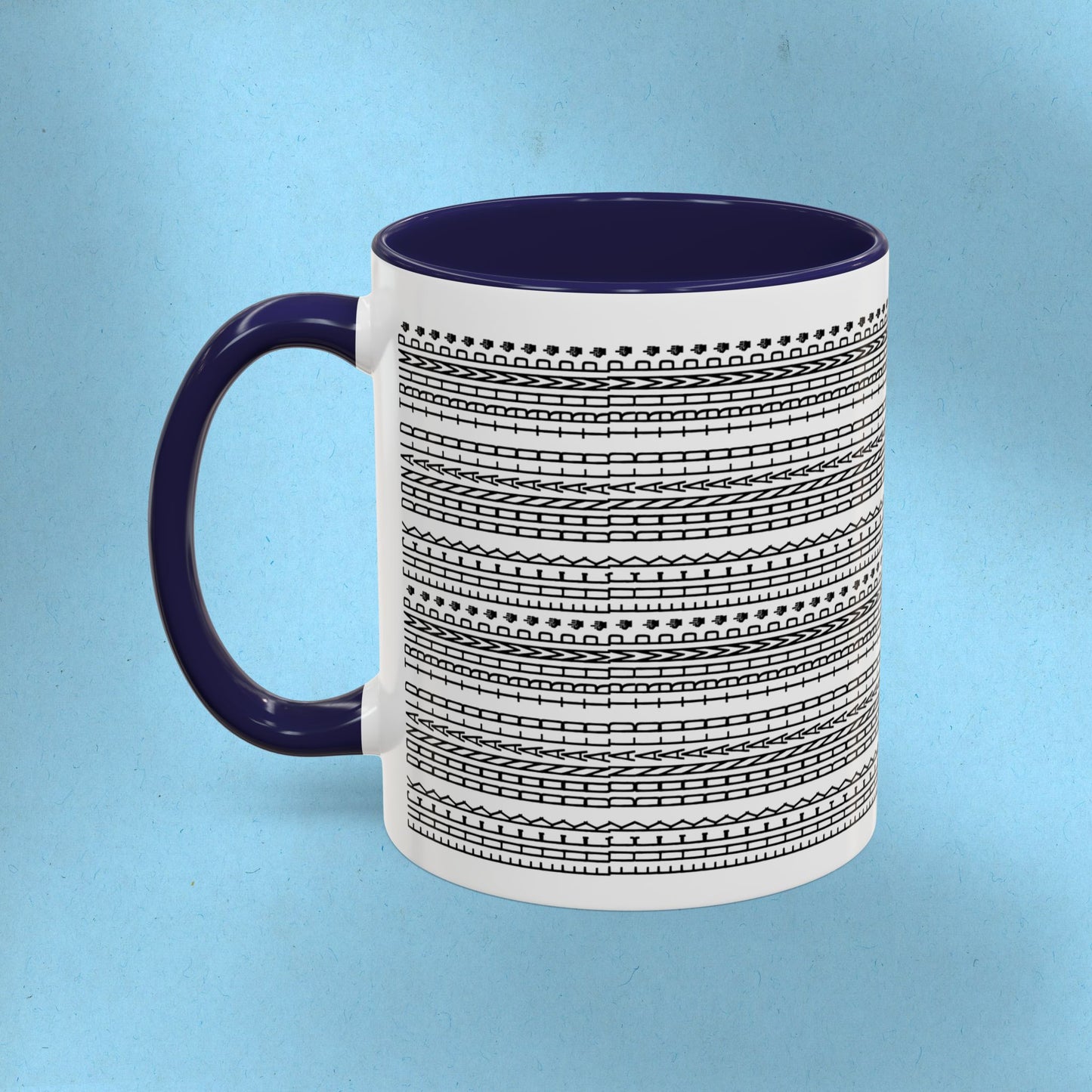 FDT Mug Hidden Message Mug Fuck Donald Trump Coffee Cup FDT Ceramic Cup Foxtrot Delta Tango Anti-Fascism Anti-Trump Merch Housewarming Gift