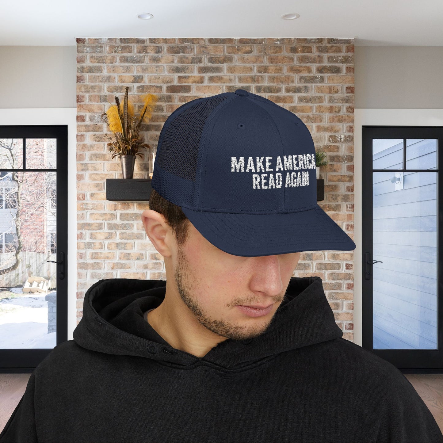 MARA Protest Cap Make America Read Again Snapback Trucker Cap Banned Books Anti-Fascism Embroidery Hat Social Justice Resist Gear Anti-Trump