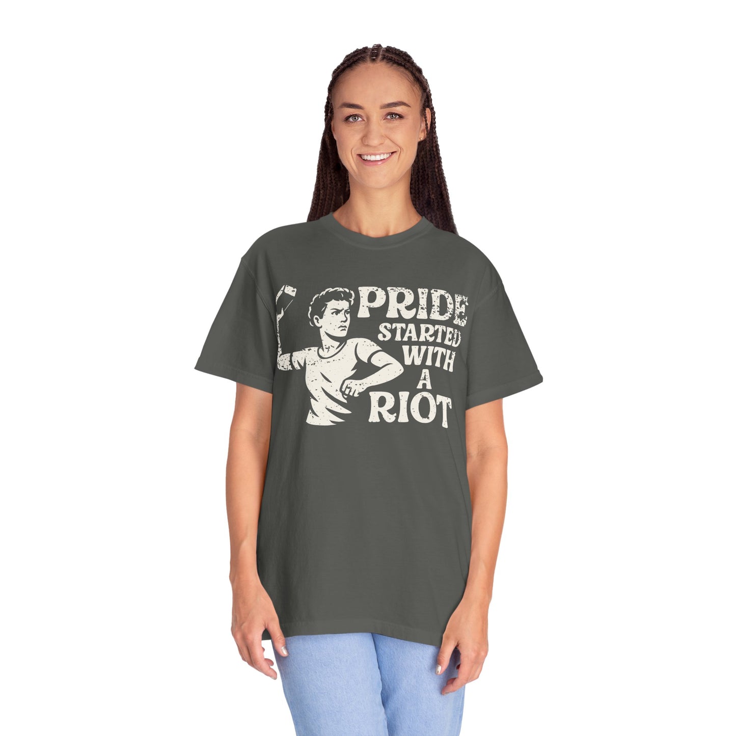 Stonewall Protest Shirt Social Justice LGBTQ T-Shirt Comfort Colors LGBT Tee Queer Lesbian Bisexual Trans Gay Pride Apparel LGBTQIA TShirt