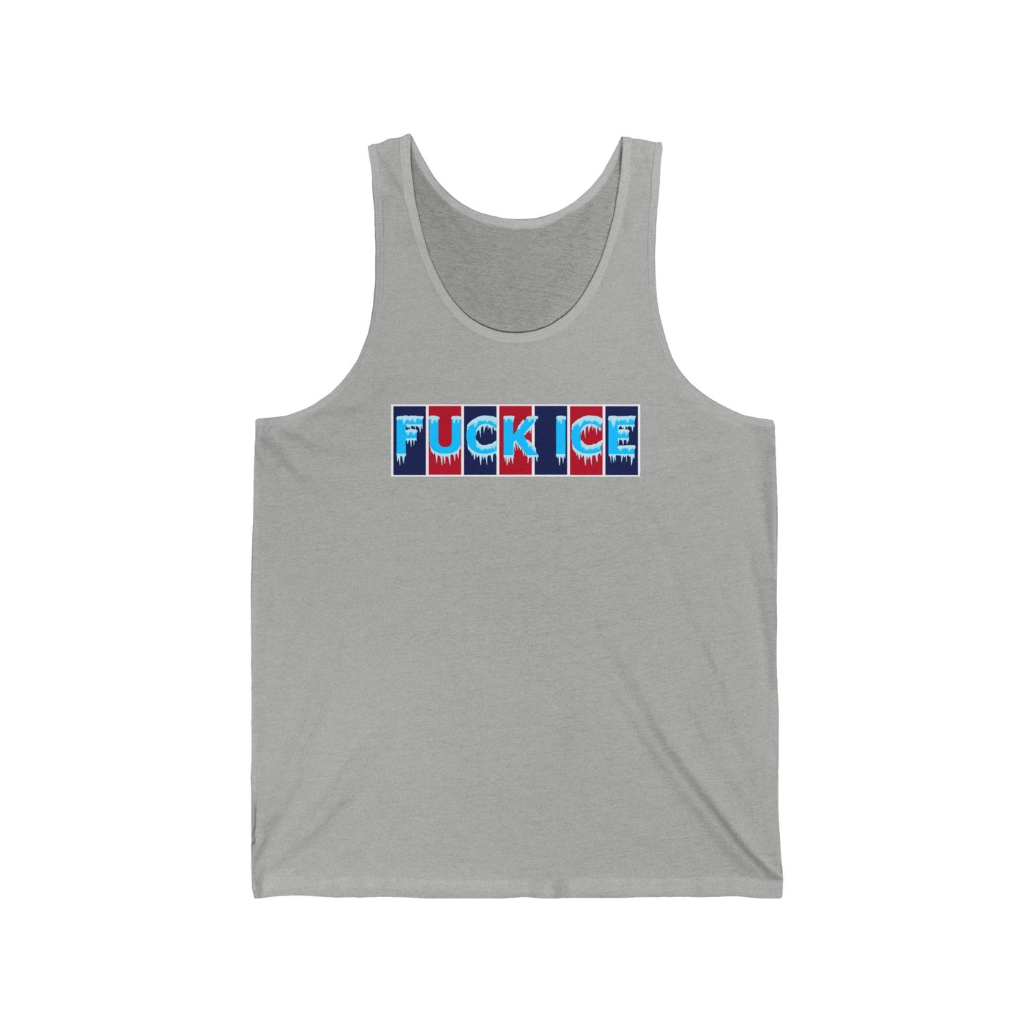 F*ck Ice Shirt Protest Tank Top Foxtrot Delta Tango Fck Donald Trump Social Justice Anti-Fascism Abolish Icestapo Sleeveless Cotton Apparel