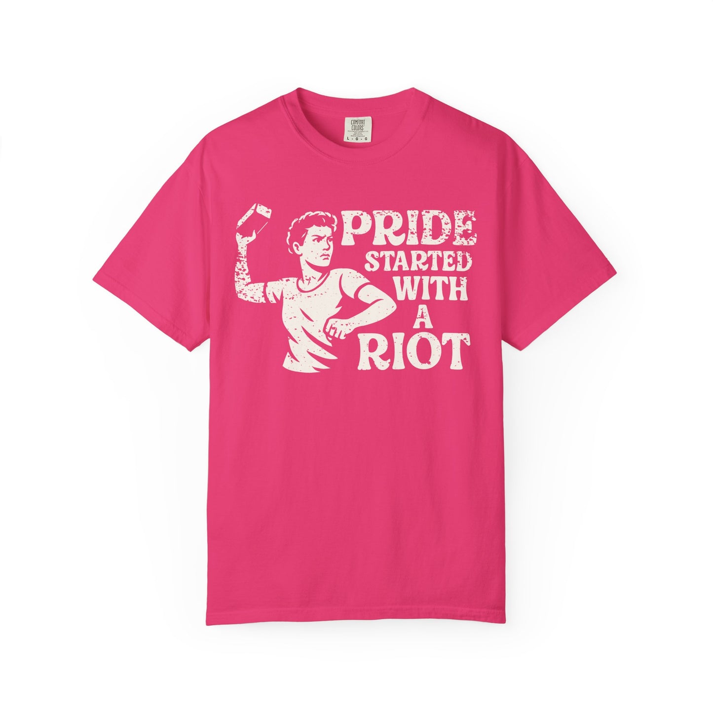 Stonewall Protest Shirt Social Justice LGBTQ T-Shirt Comfort Colors LGBT Tee Queer Lesbian Bisexual Trans Gay Pride Apparel LGBTQIA TShirt