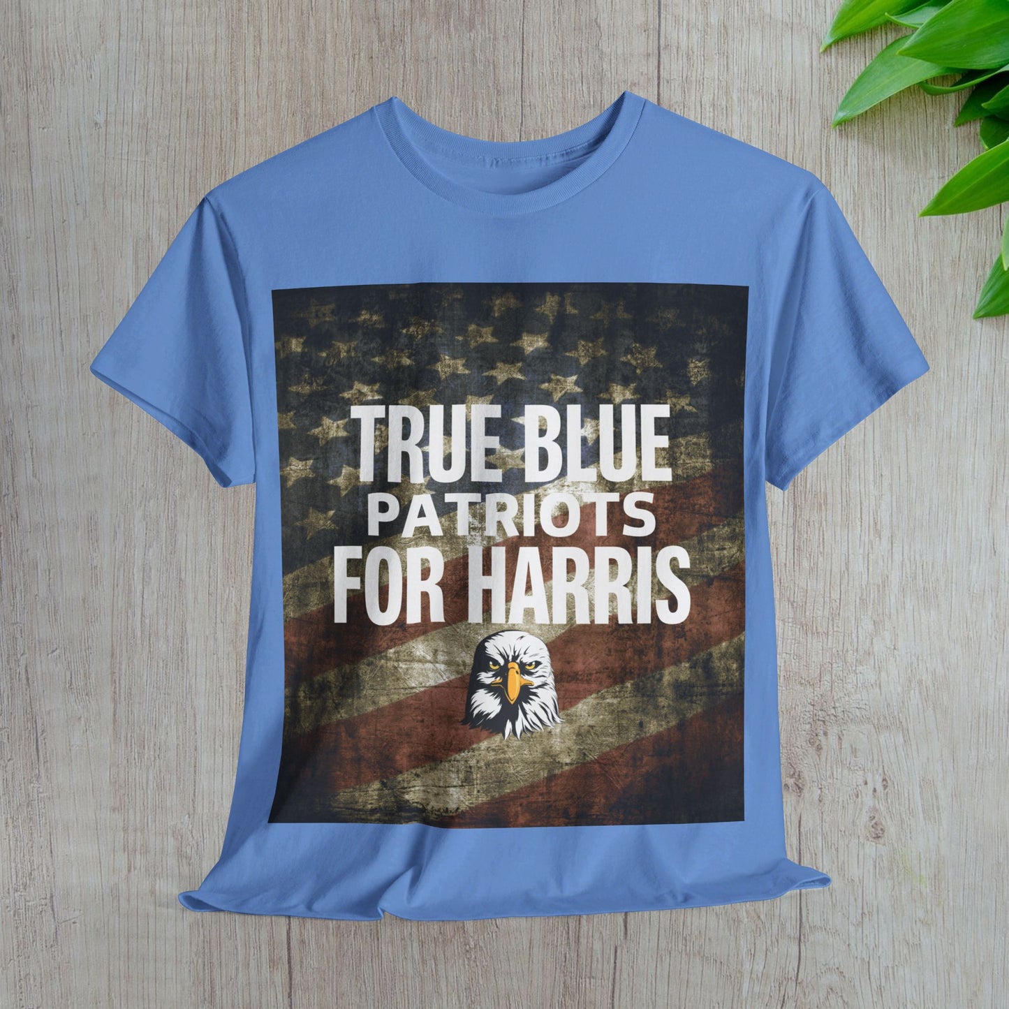 True Blue Patriots for Harris Shirt- Save Democracy Tee- Democrat Presidential Election T-Shirt