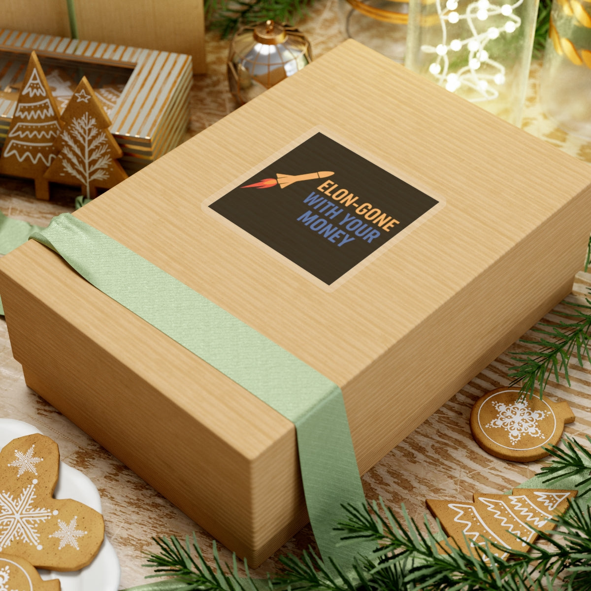 Resist Sticker Elon Gone With Your Money Anti-Trump Merch Political Decal FDT Protest Sticker Activist Anti-Fascism Resistance Decal