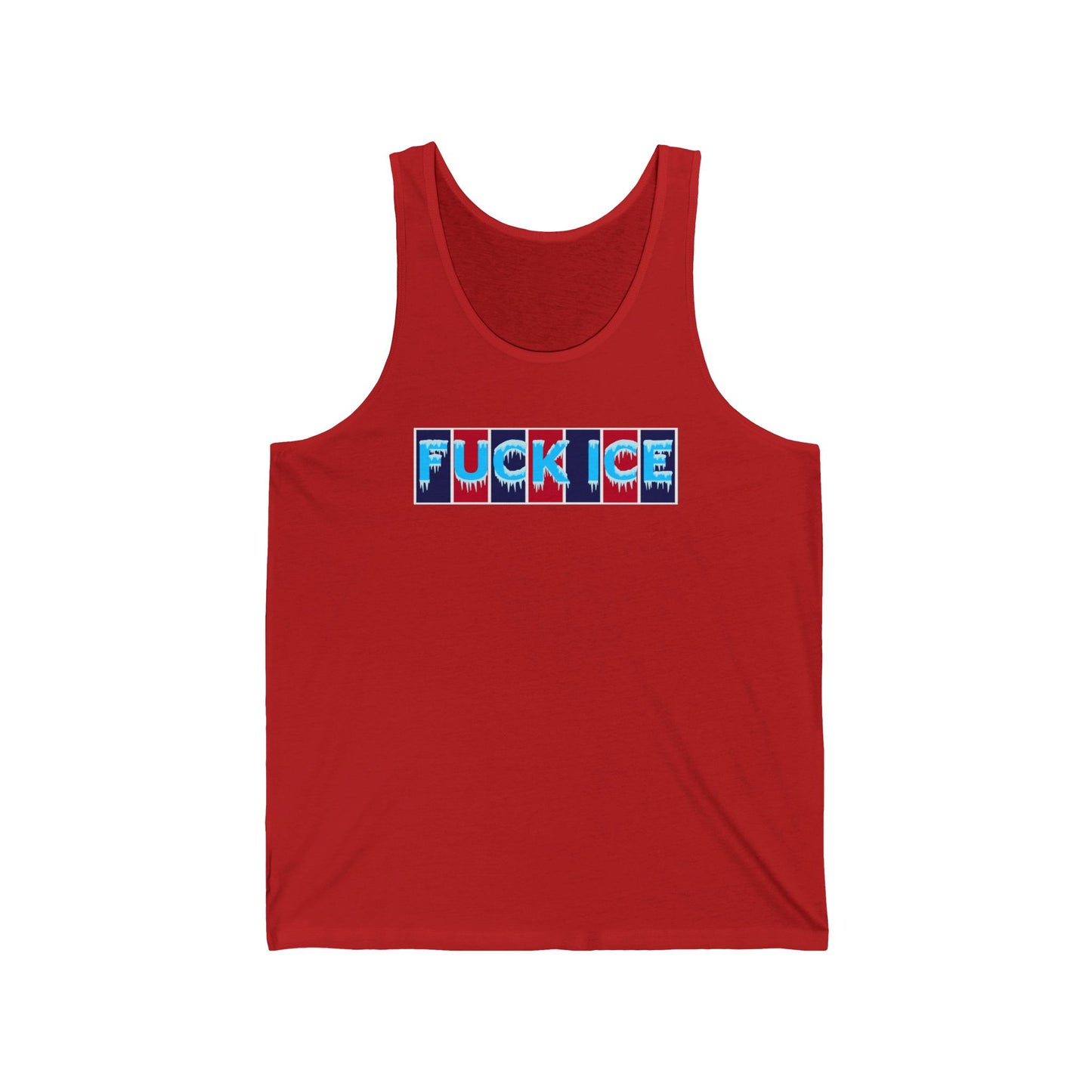 F*ck Ice Shirt Protest Tank Top Foxtrot Delta Tango Fck Donald Trump Social Justice Anti-Fascism Abolish Icestapo Sleeveless Cotton Apparel
