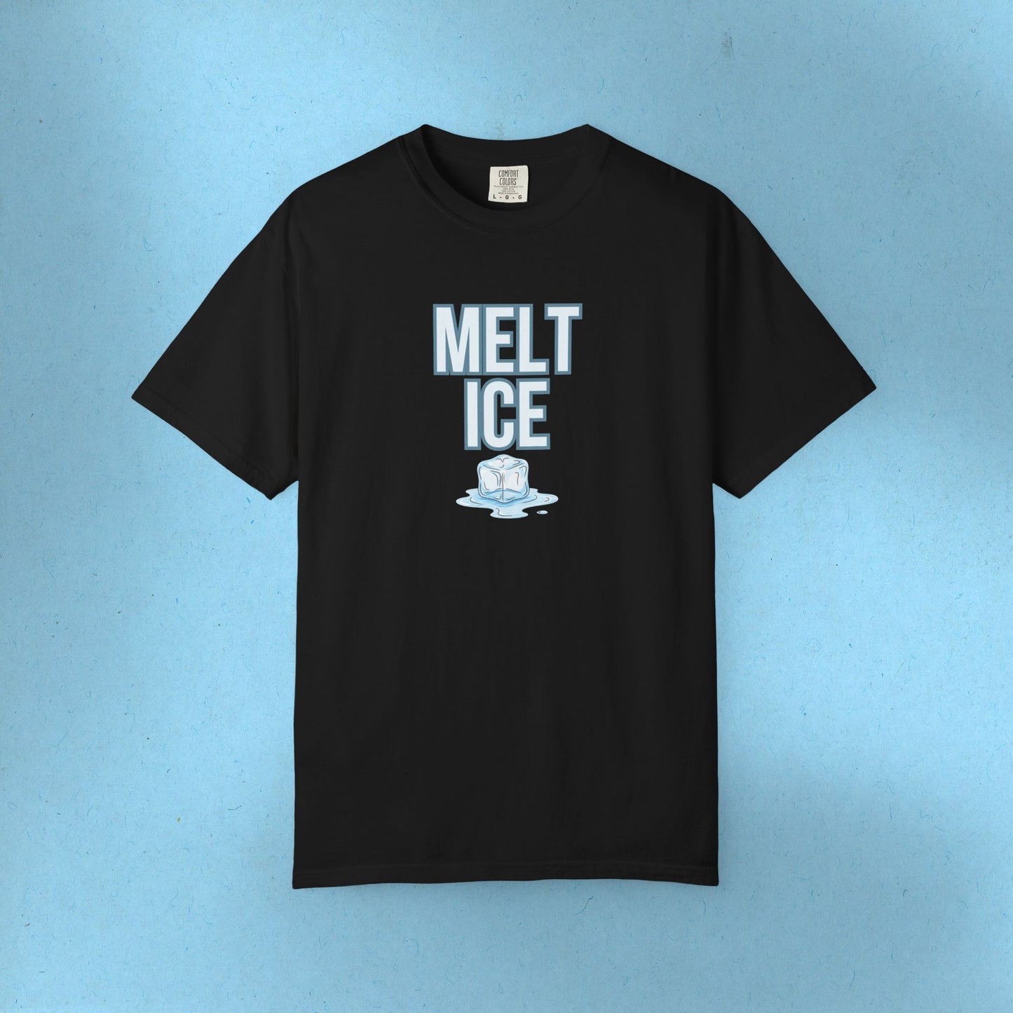 Melt ICE Tee Protest Shirt Foxtrot Delta Tango F*ck Donald Trump Anti-Fascism Abolish Icestapo Comfort Colors Ring-Spun Cotton Tshirt