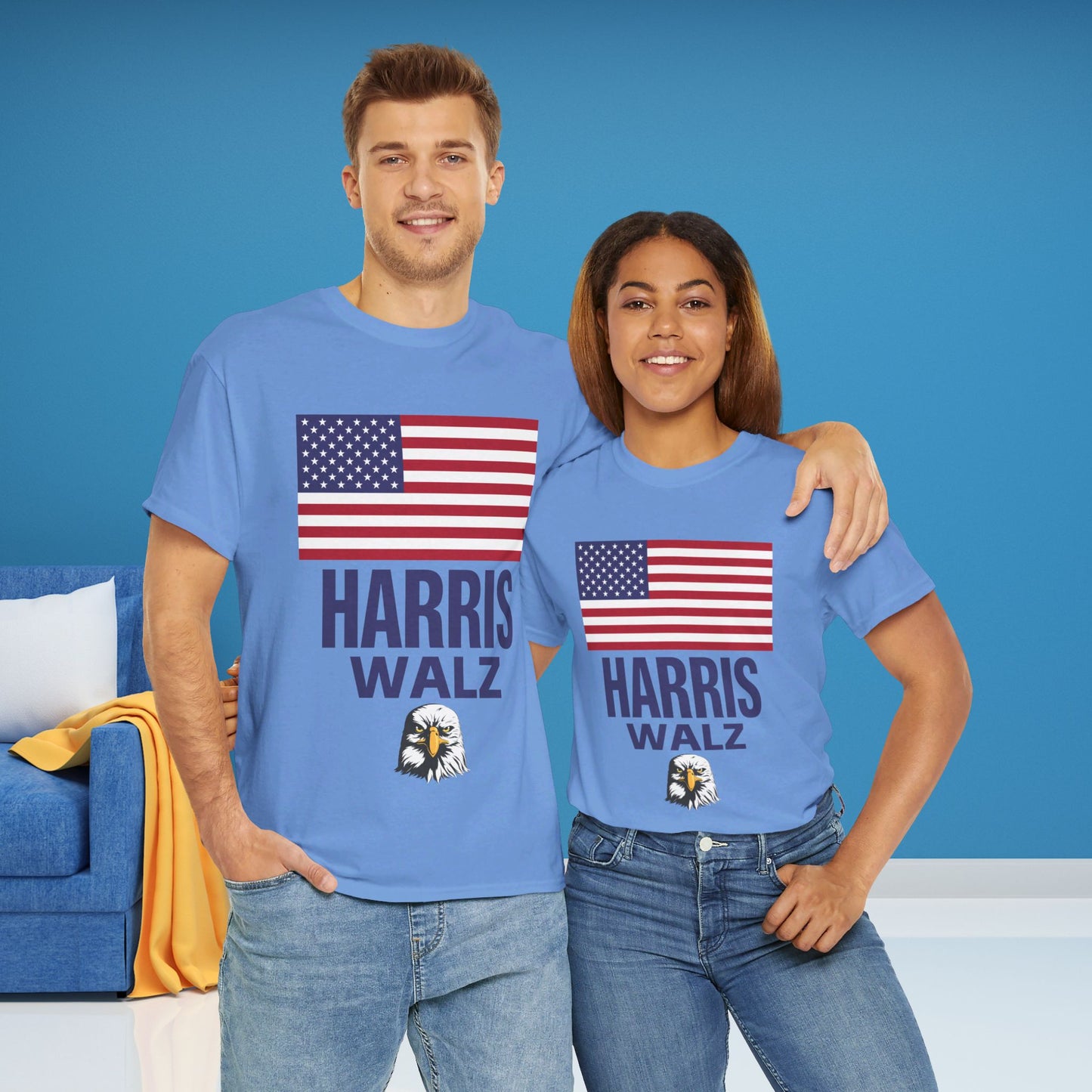 Harris Walz Shirt- Democratic Presidential Tee-  Democrat Presidential Election T-Shirt