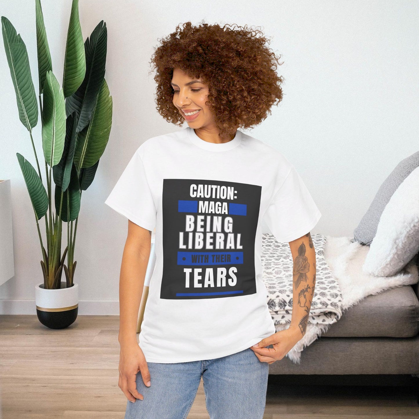 MAGA Being Extra Liberal With Their Tears Tee-  Witty Democrat Presidential Election T-Shirt