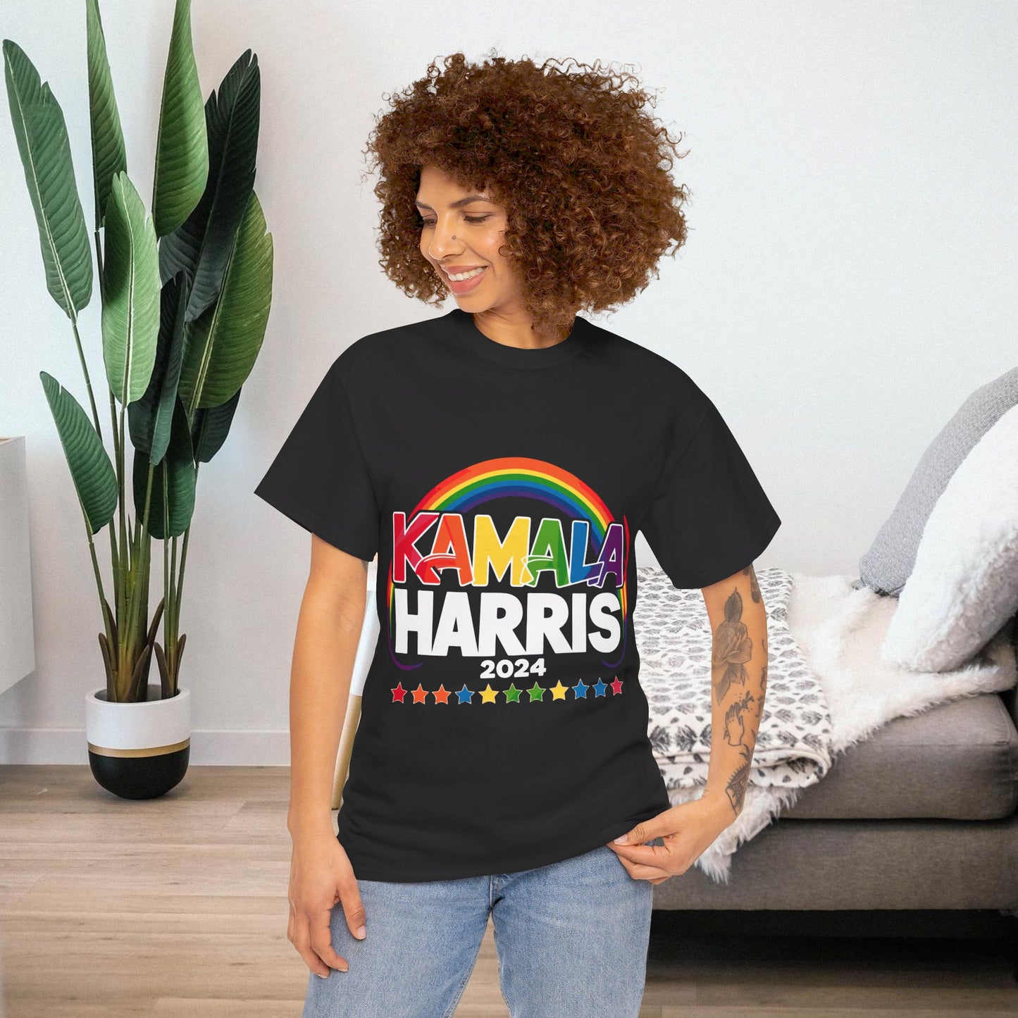 LGBTQ+ for Kamala Shirt- Queers for Kamala Tee-  Democrat Presidential Election T-Shirt