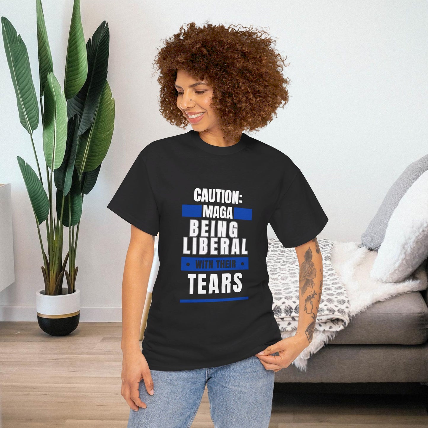 MAGA Being Extra Liberal With Their Tears Tee-  Witty Democrat Presidential Election T-Shirt