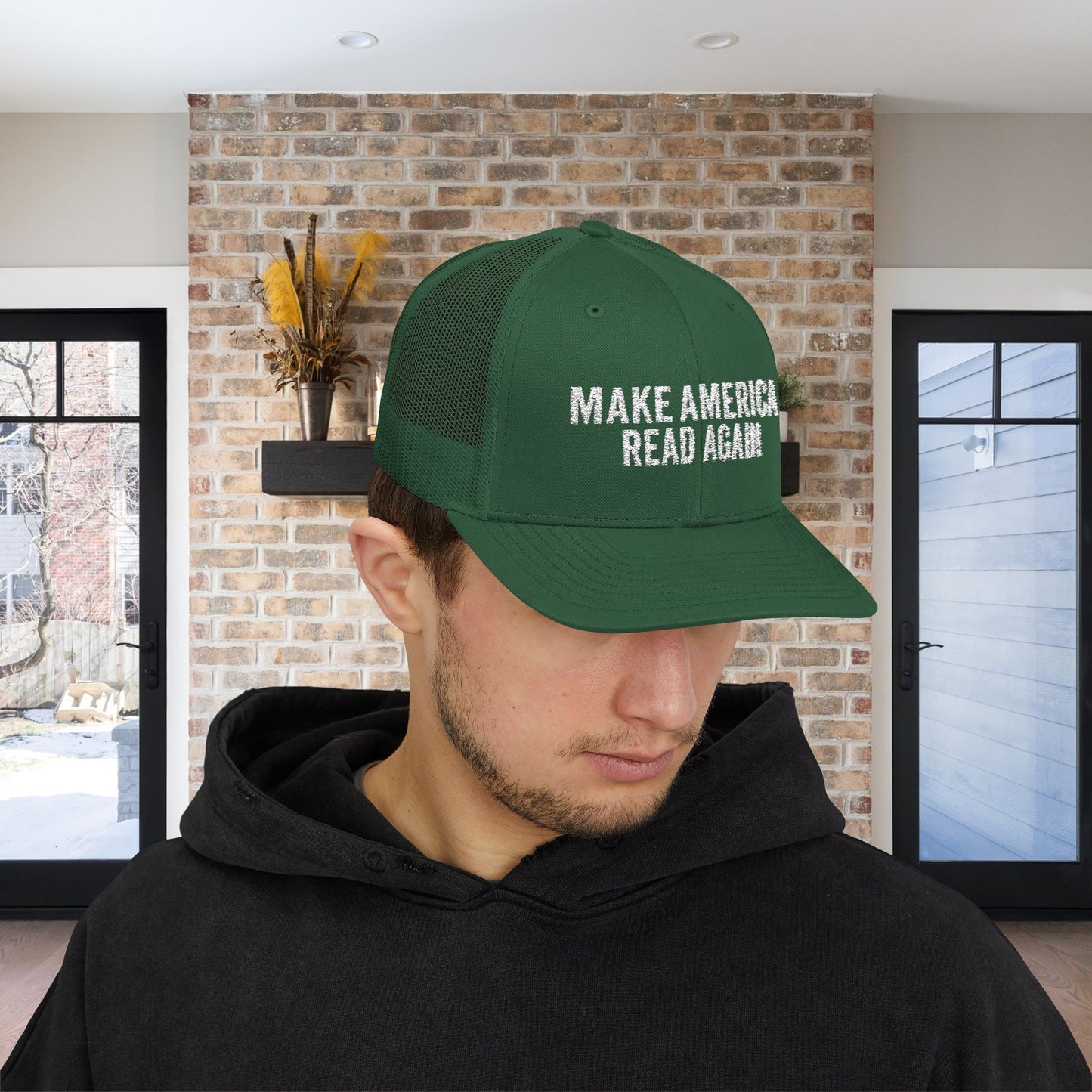 MARA Protest Cap Make America Read Again Snapback Trucker Cap Banned Books Anti-Fascism Embroidery Hat Social Justice Resist Gear Anti-Trump
