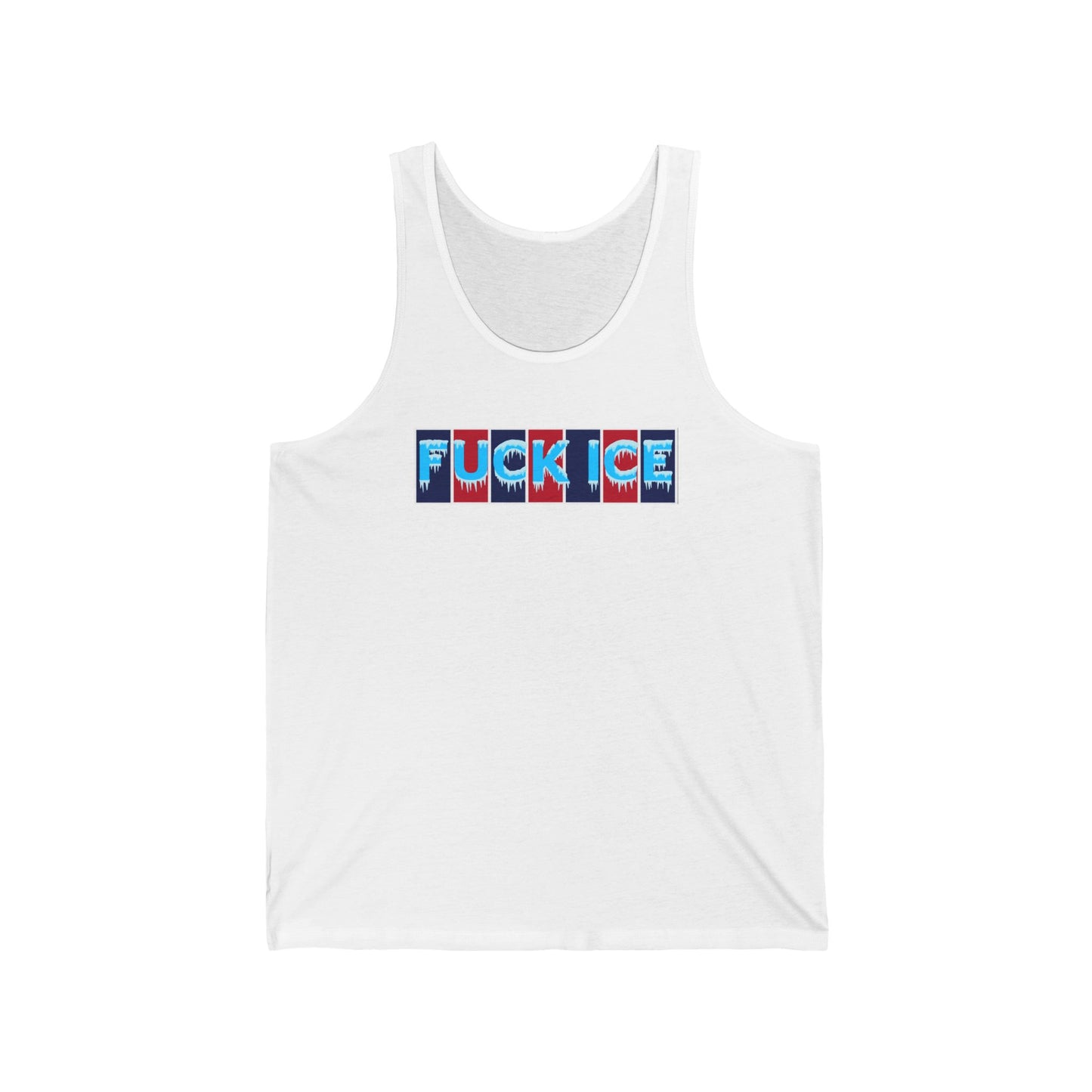 F*ck Ice Shirt Protest Tank Top Foxtrot Delta Tango Fck Donald Trump Social Justice Anti-Fascism Abolish Icestapo Sleeveless Cotton Apparel