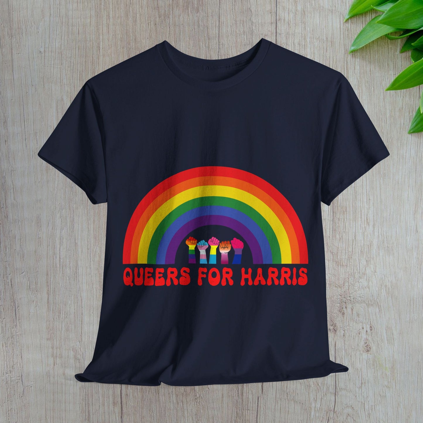 Queers For Harris Shirt- Support LGBTQ Tee-  Democrat Presidential Election T-Shirt