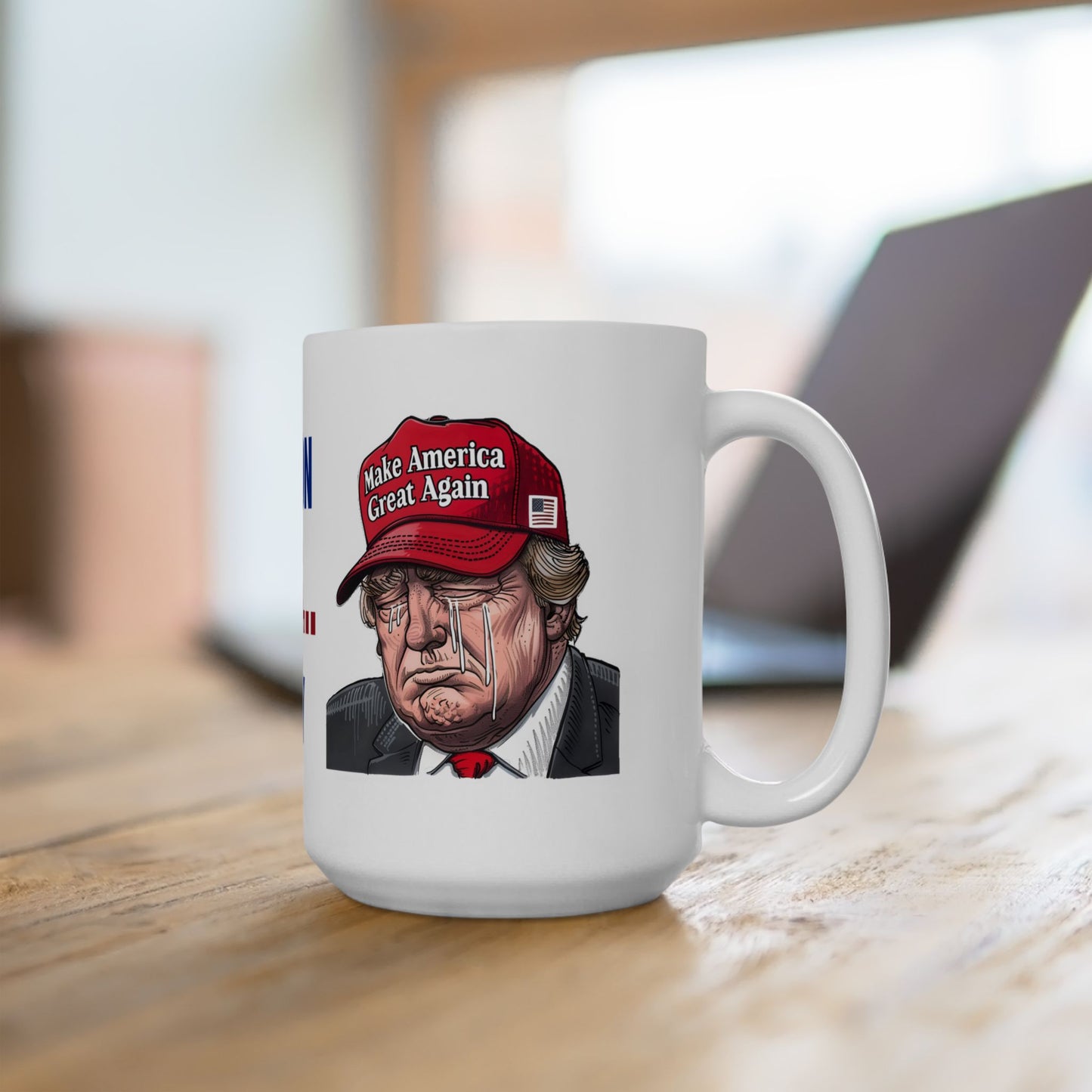 This Mug Runs on MAGA Tears Served Liberally Coffee Mug (11oz, 15oz)