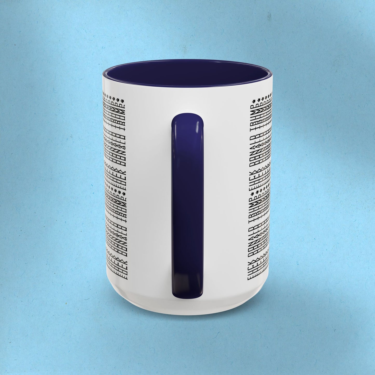 FDT Mug Hidden Message Mug Fuck Donald Trump Coffee Cup FDT Ceramic Cup Foxtrot Delta Tango Anti-Fascism Anti-Trump Merch Housewarming Gift