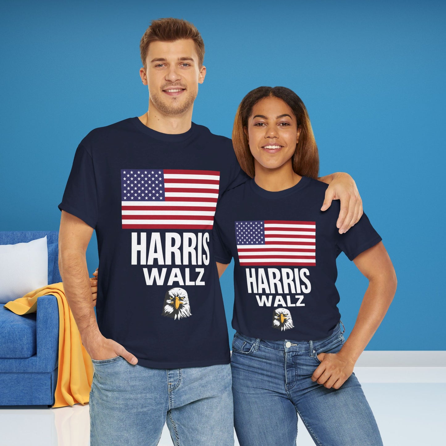 Harris Walz Shirt- Democratic Presidential Tee-  Democrat Presidential Election T-Shirt