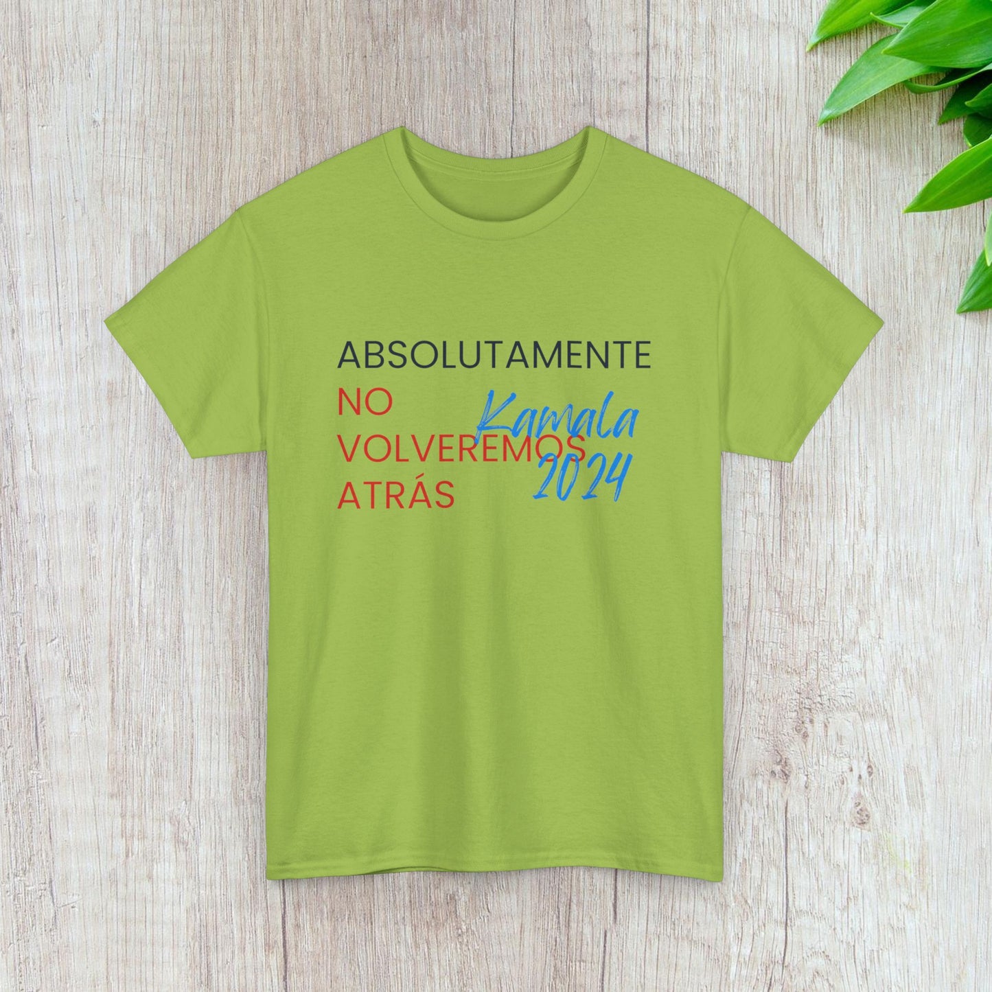 Absolutamente No Volveremos Atrás Shirt- We're Not Going Back en Español Save Democracy Tee-  Democrat Presidential Election T-Shirt