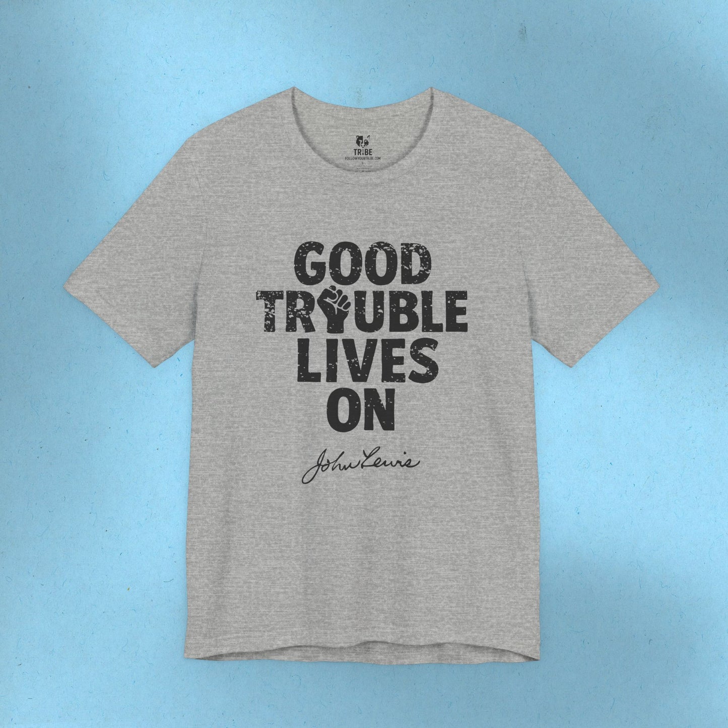 Good Trouble Necessary Trouble Activist T-Shirt John Lewis Shirt Social Justice Shirt Protest Anti-Maga Resistance Anti-Trump Democrat Tee