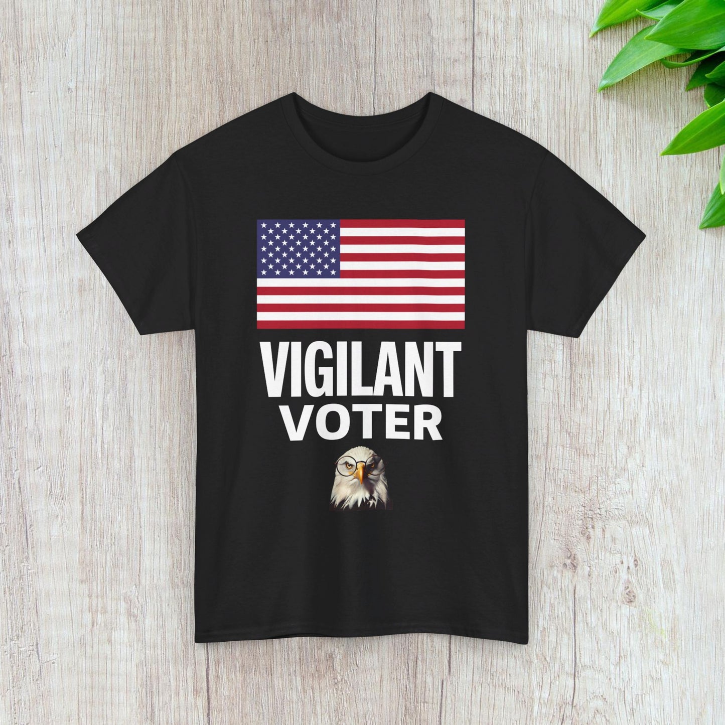 Vigilant Voter Shirt- Vote Blue Save Democracy Tee- Democrat Presidential Election T-Shirt