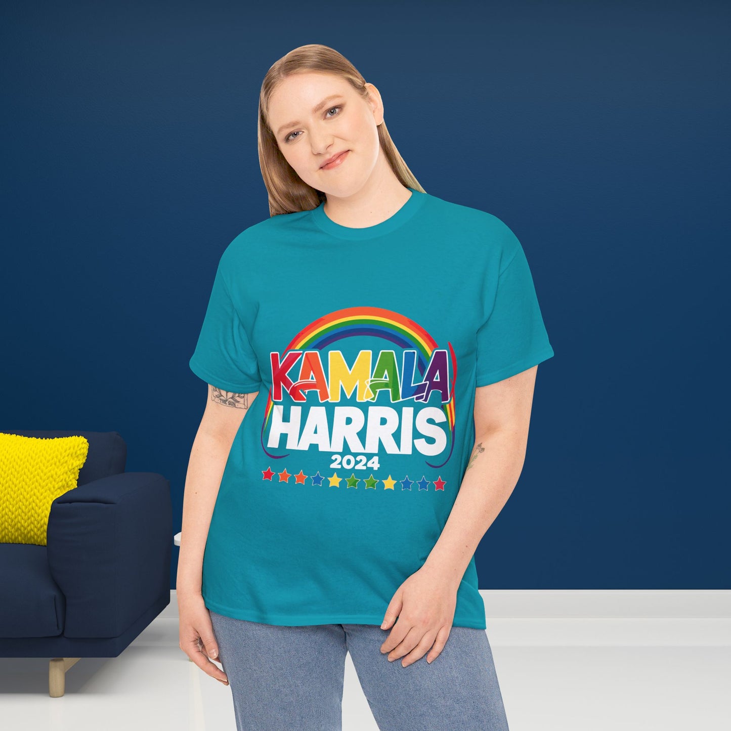 LGBTQ+ for Kamala Shirt- Queers for Kamala Tee-  Democrat Presidential Election T-Shirt