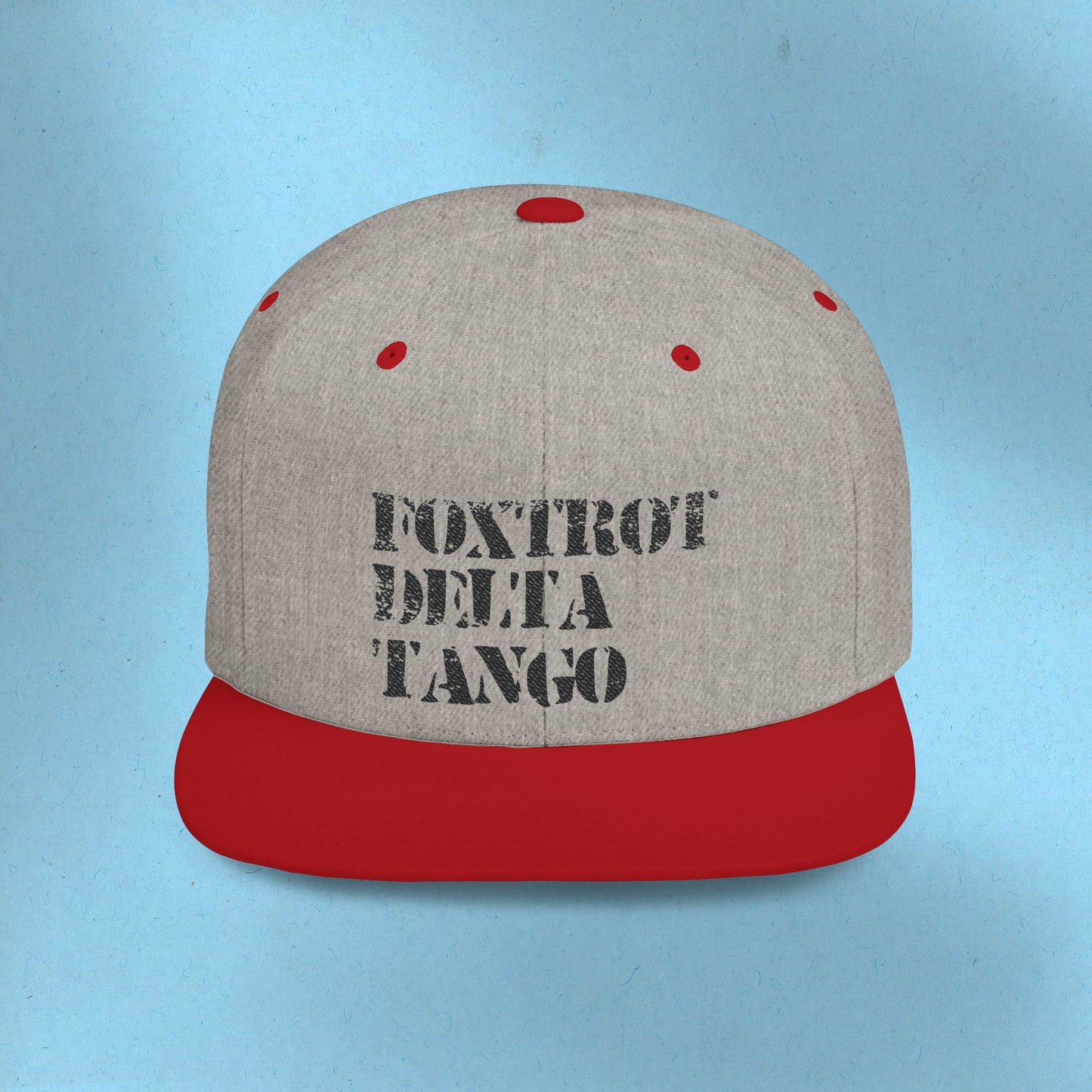 FDT Protest Cap Foxtrot Delta Tango Embroidery Hat Anti-Trump Merch Social Justice Cap Protest Gear Anti-Fascism Resistance Snapback Hat