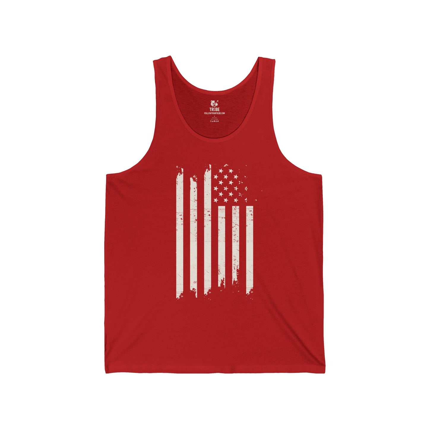 Distressed US Flag Mourning Protest Tank Top Social Justice Shirt Anti-Trump Merch Anti-Fascism Resist Activist Tank Top Democrat Apparel