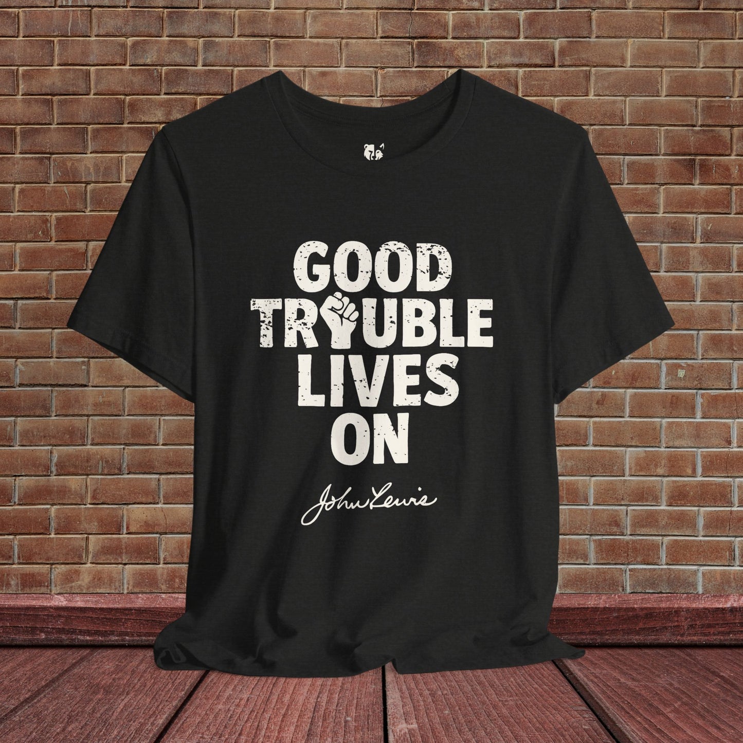 Good Trouble Necessary Trouble Activist T-Shirt John Lewis Shirt Social Justice Shirt Protest Anti-Maga Resistance Anti-Trump Democrat Tee