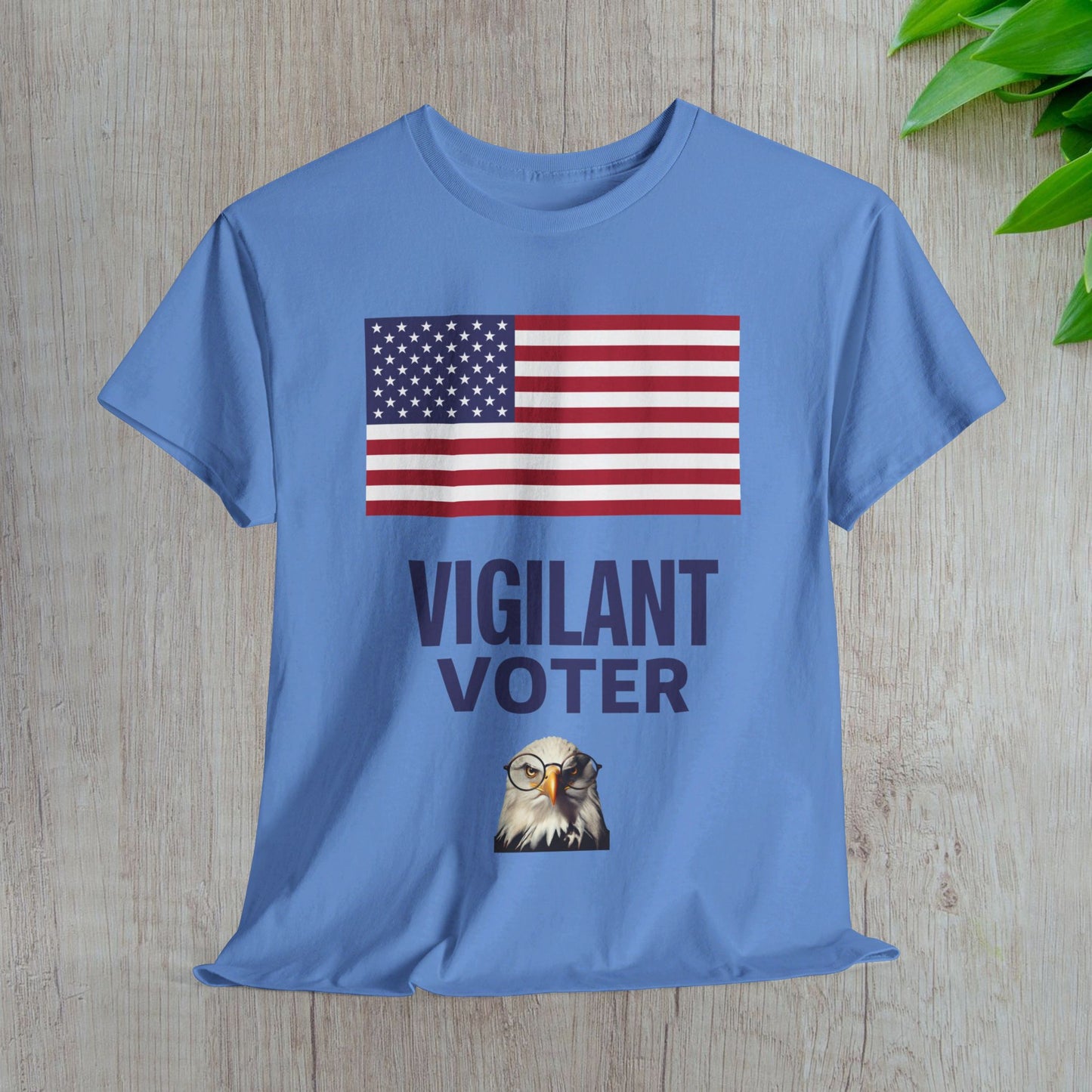 Vigilant Voter Shirt- Vote Blue Save Democracy Tee- Democrat Presidential Election T-Shirt