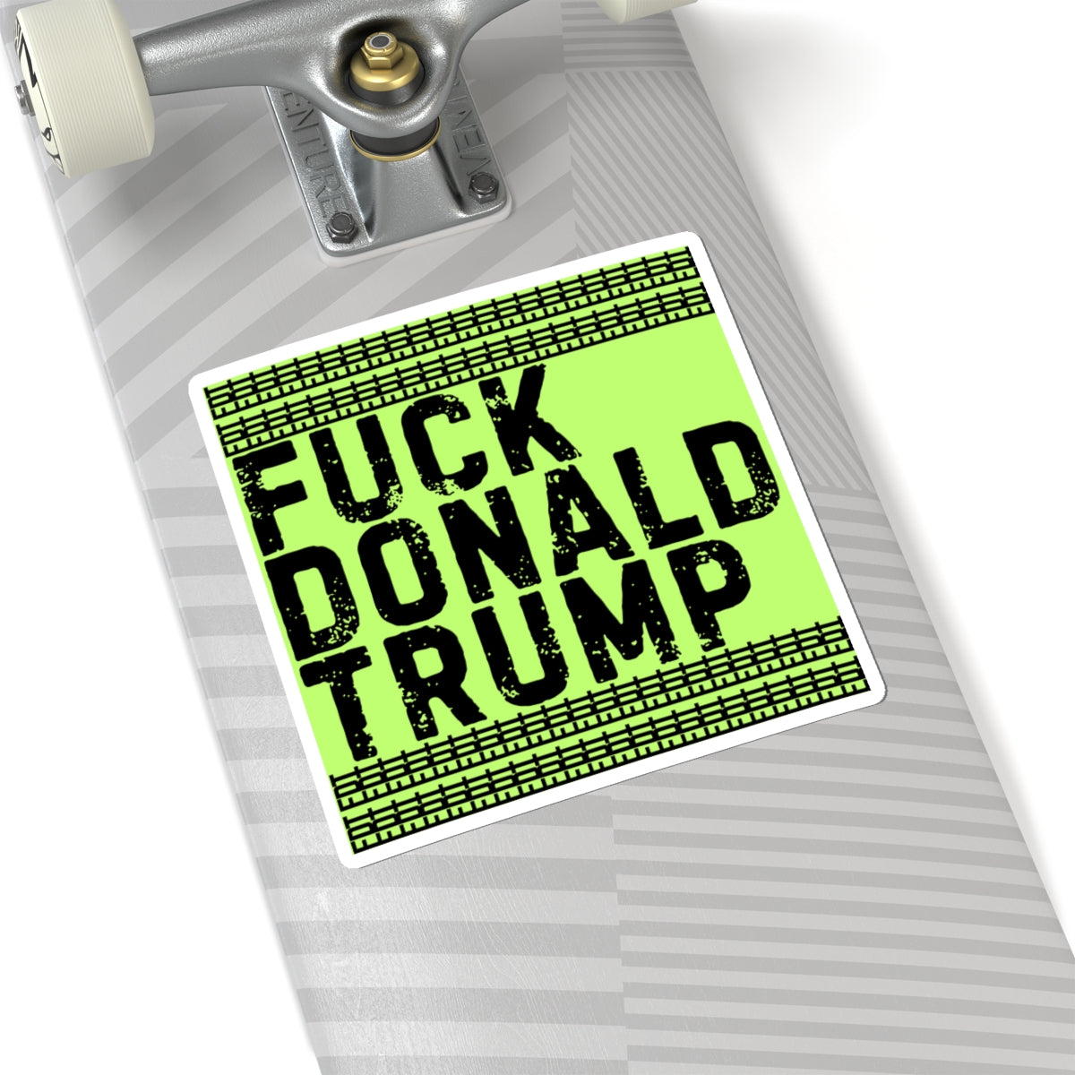 Resist Sticker Anti-Trump Merch FDT Fuck Donald Trump Foxtrot Delta Tango Political Decal Protest Sticker Activist Anti-Fascism Resist Decal