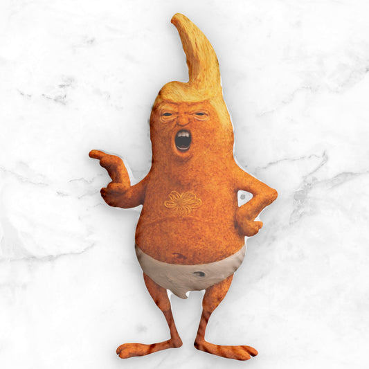 FDT Pin Cushion Baby Cheeto President Me Mee Trump Voodoo Doll Make-Believe Double-Side Satirical Plush Dolls Political Stress Relief Pillow