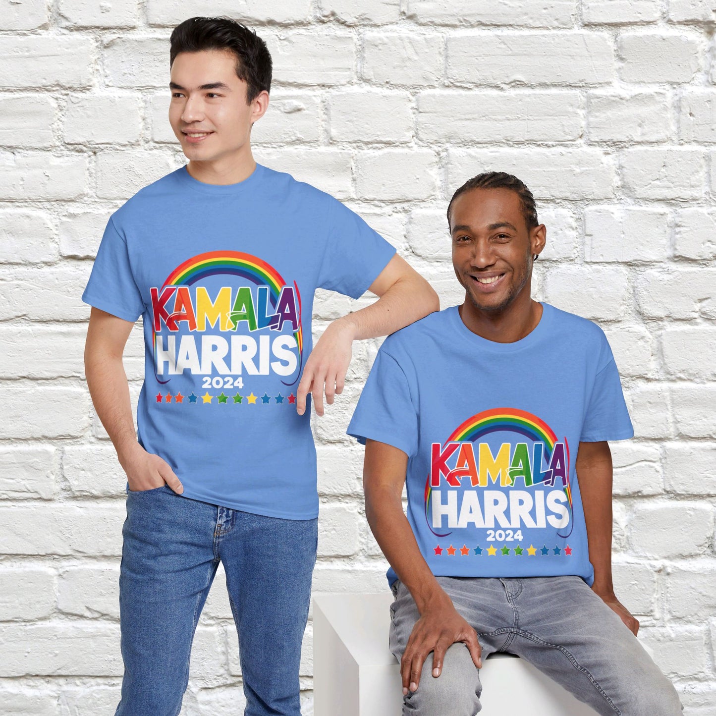 LGBTQ+ for Kamala Shirt- Queers for Kamala Tee-  Democrat Presidential Election T-Shirt