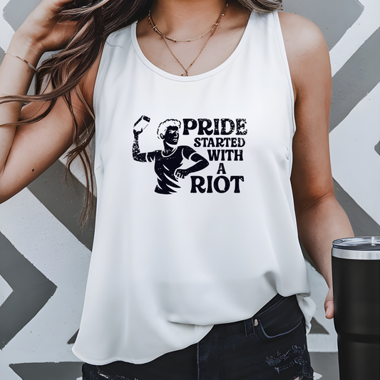 Stonewall Protest Tank Top Social Justice Sleeveless Shirt LGBTQ Tank LGBT Top Queer Lesbian Bisexual Transgender Gay Pride Apparel LGBTQIA