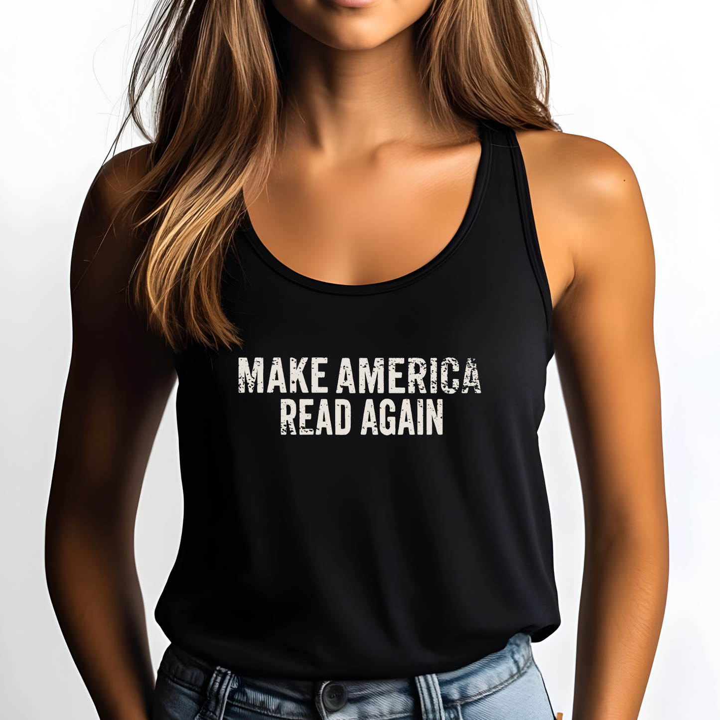 MARA Protest Tee Make America Read Again Tank Top Social Justice Shirt Banned Books Anti-Fascism Activist Tank Gift for Bookworm Anti Trump