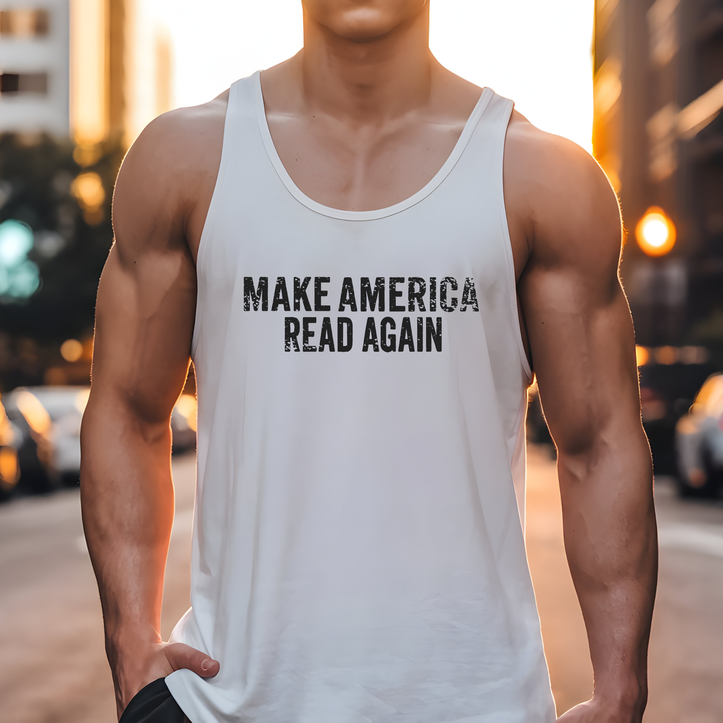 MARA Protest Tee Make America Read Again Tank Top Social Justice Shirt Banned Books Anti-Fascism Activist Tank Gift for Bookworm Anti Trump