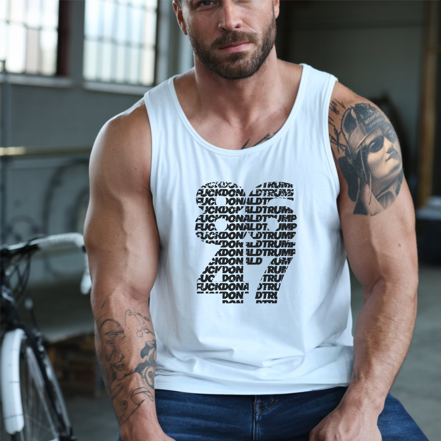 8647 Protest Tank Top Cancel Trump Merch Patriotic Shirt Social Justice Anti-Fascism Gear Resistance Tanks Democrat Apparel