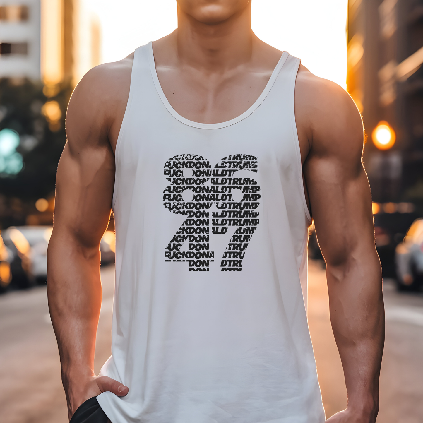 8647 Protest Tank Top Cancel Trump Merch Patriotic Shirt Social Justice Anti-Fascism Gear Resistance Tanks Democrat Apparel