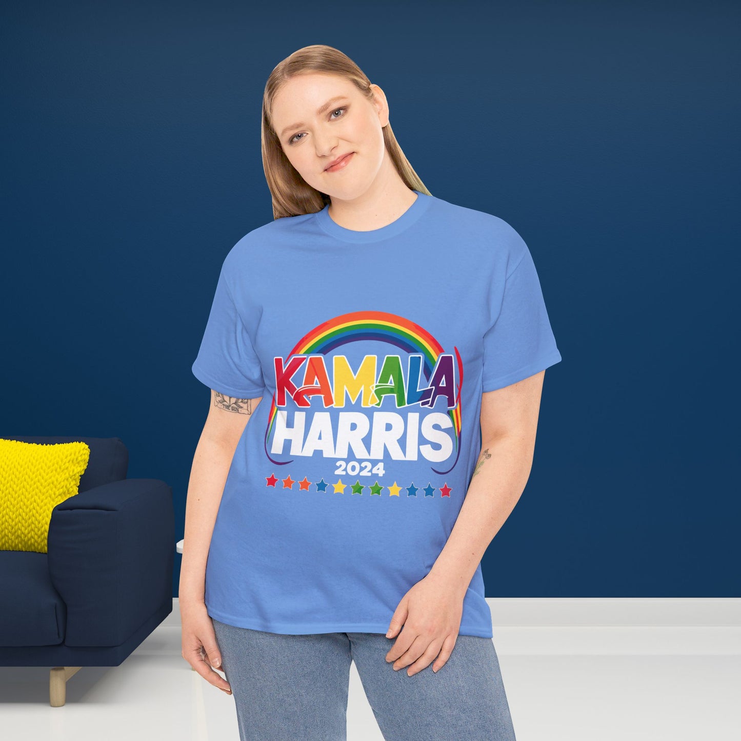 LGBTQ+ for Kamala Shirt- Queers for Kamala Tee-  Democrat Presidential Election T-Shirt