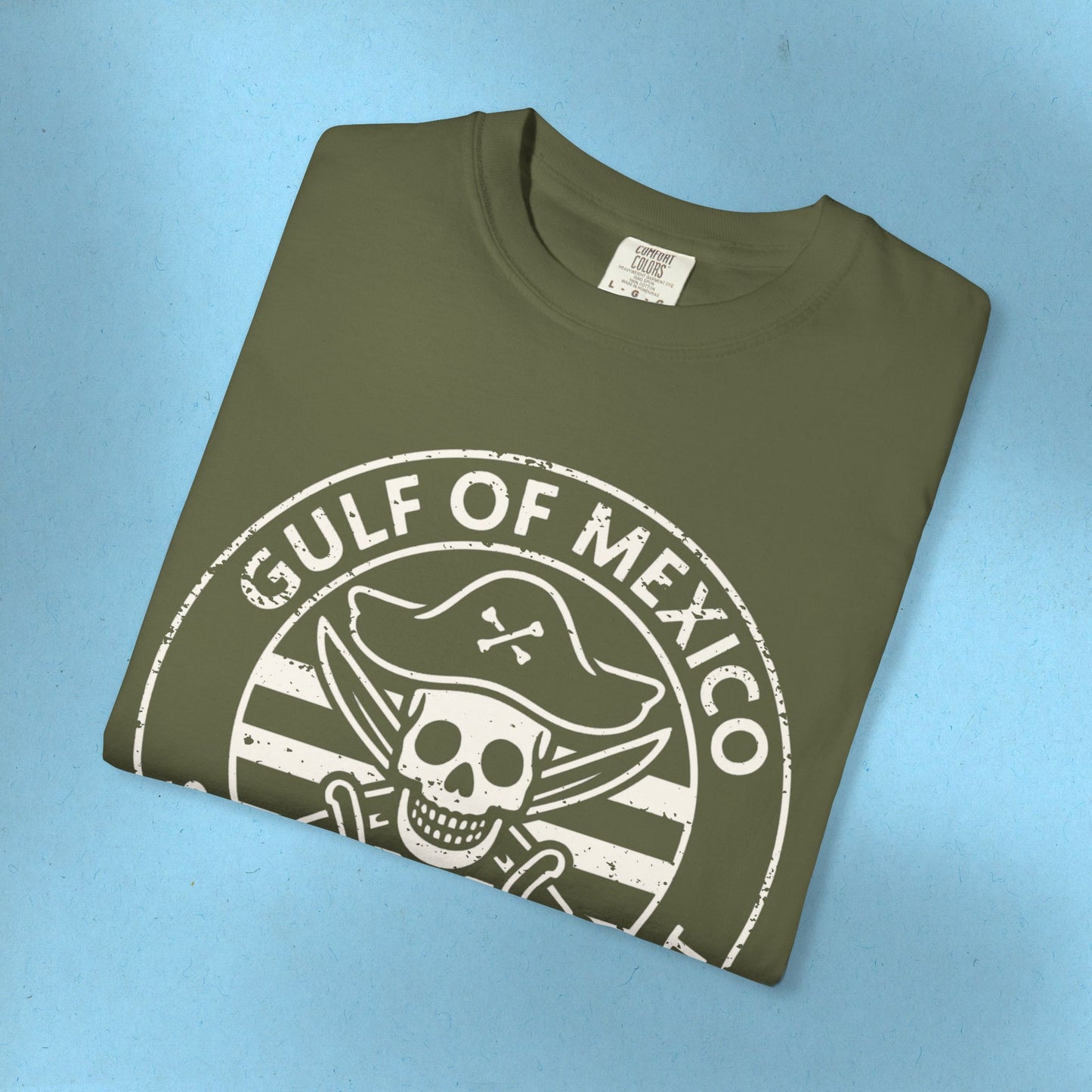 Gulf of Mexico Tee Pirate Resist T-Shirt Social Justice Shirt Comfort Colors Resistance Tee Anti Trump Protest TTshirt Democrat Apparel