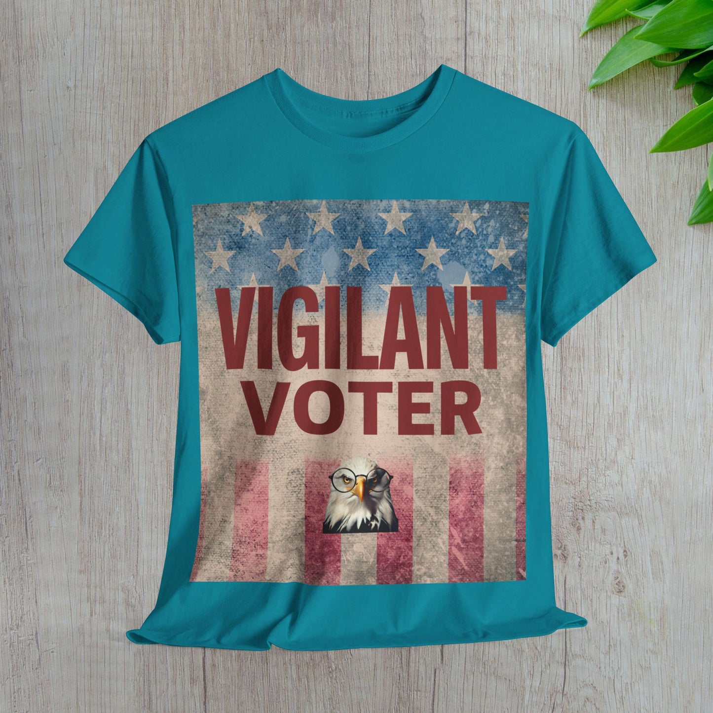 Vigilant Voter Shirt- Vote Blue Save Democracy Tee- Democrat Presidential Election T-Shirt