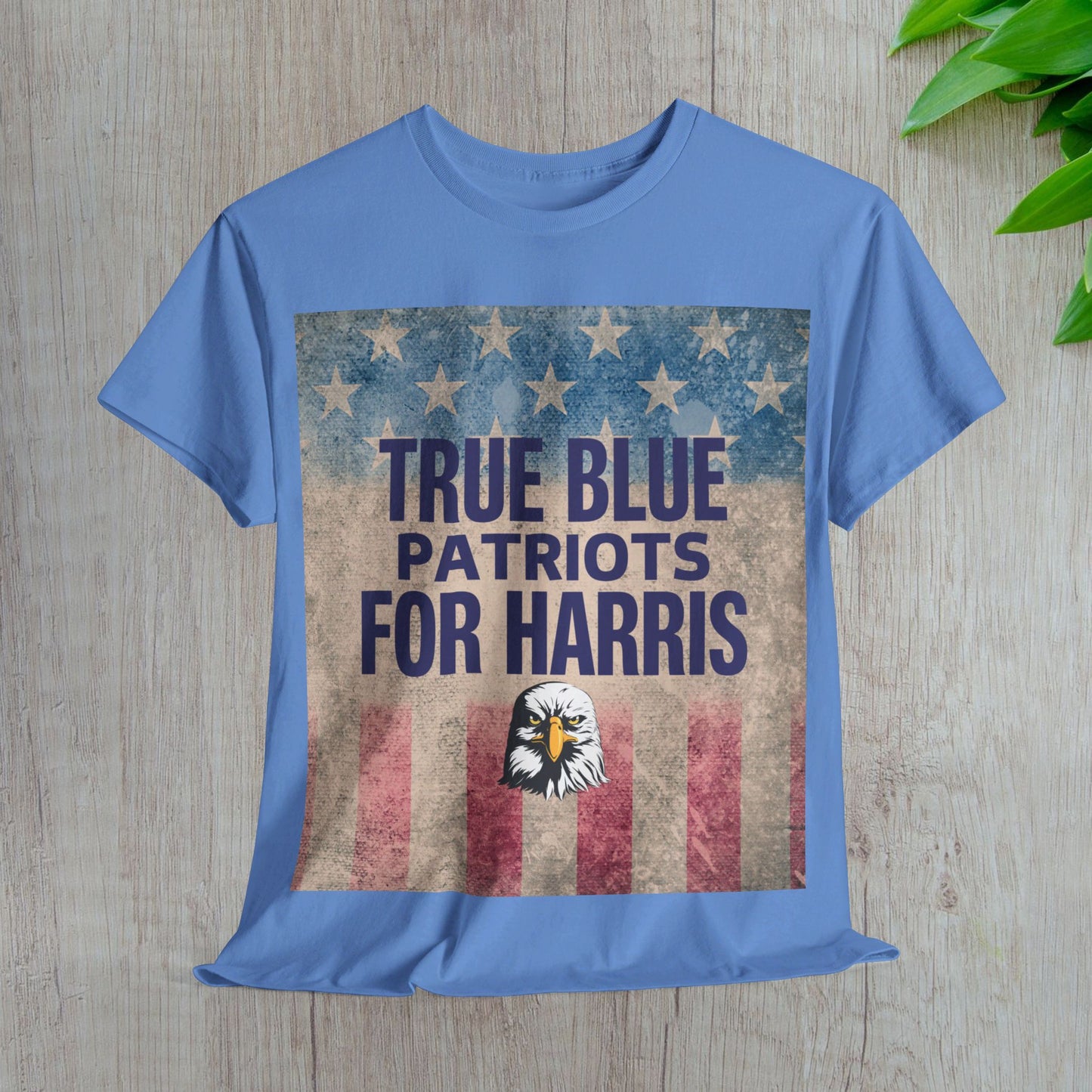 True Blue Patriots for Harris Shirt- Save Democracy Tee- Democrat Presidential Election T-Shirt