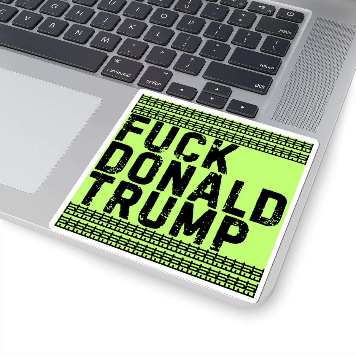 Resist Sticker Anti-Trump Merch FDT Fuck Donald Trump Foxtrot Delta Tango Political Decal Protest Sticker Activist Anti-Fascism Resist Decal