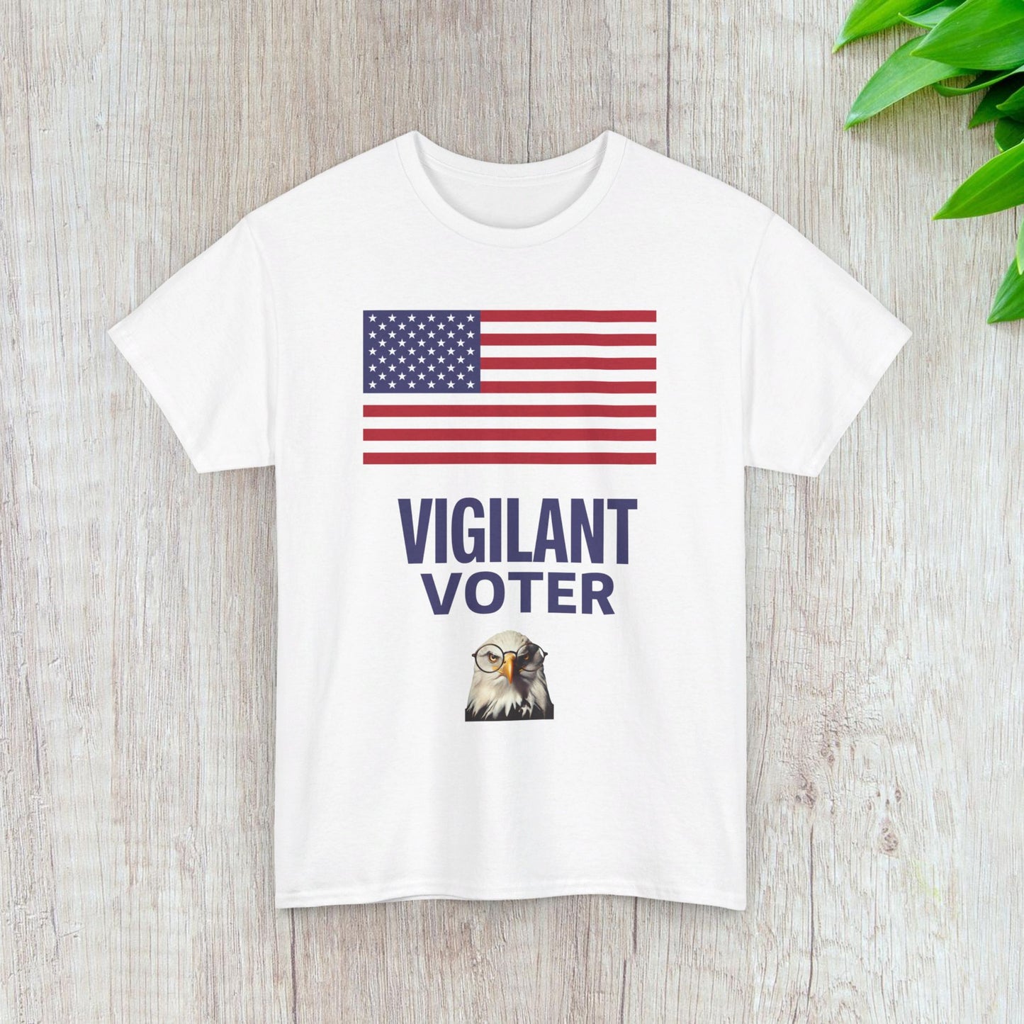 Vigilant Voter Shirt- Vote Blue Save Democracy Tee- Democrat Presidential Election T-Shirt